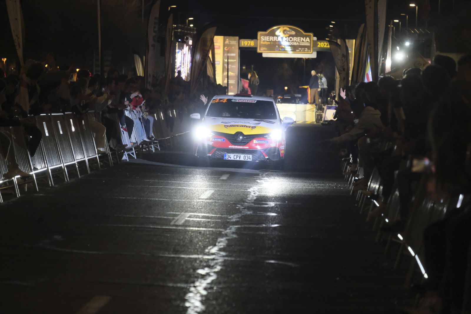 Así ha sido la ceremonia de salida del Rallye Sierra Morena 2023