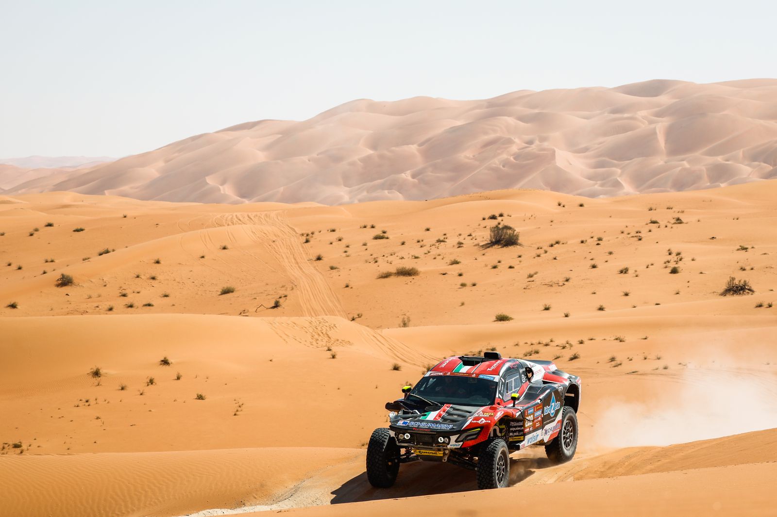 Las espectaculares imágenes del Dakar por las dunas