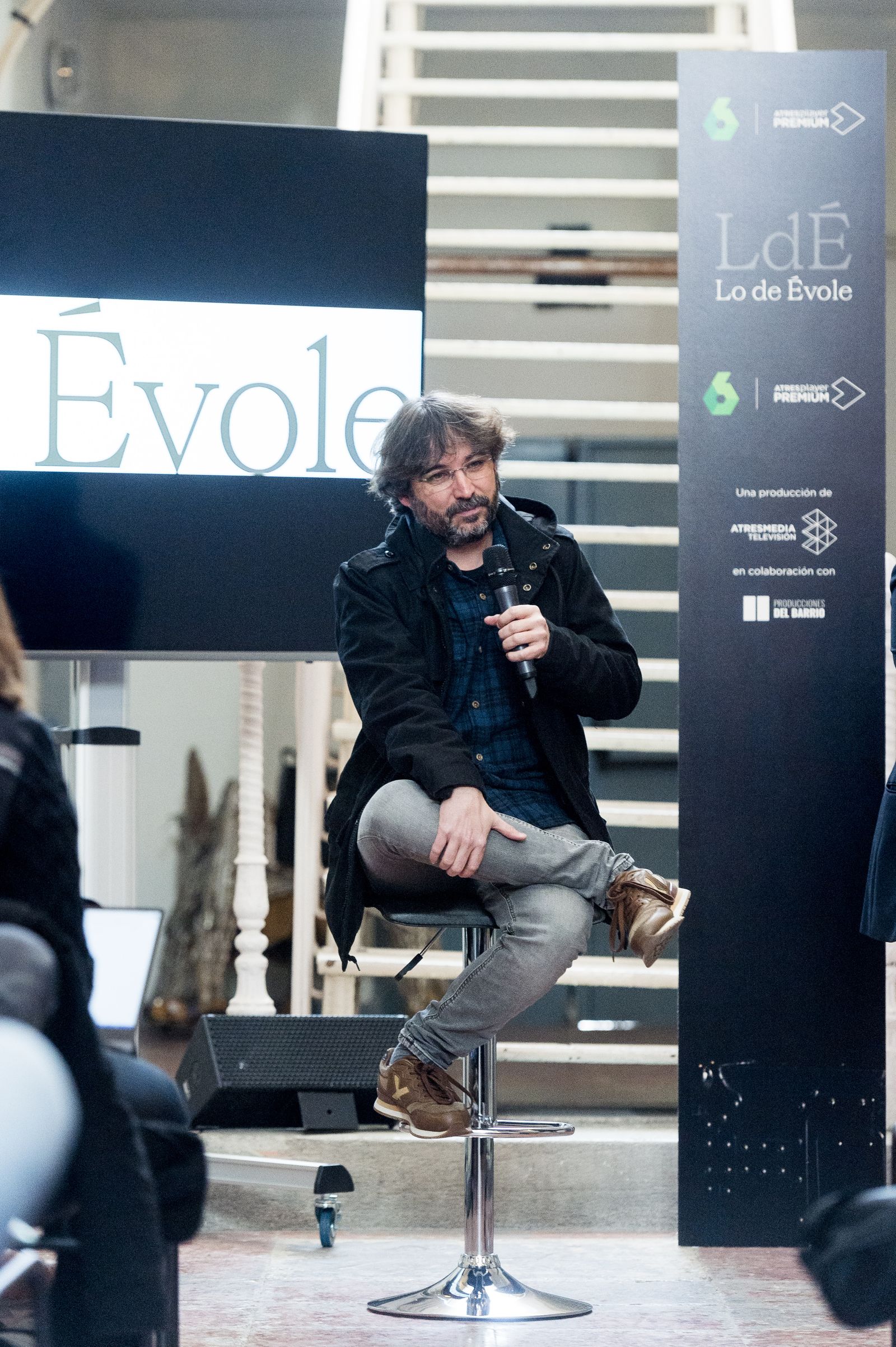 Jordi Évole, en la rueda de prensa de su nuevo programa en La Sexta, 'Lo de Évole'