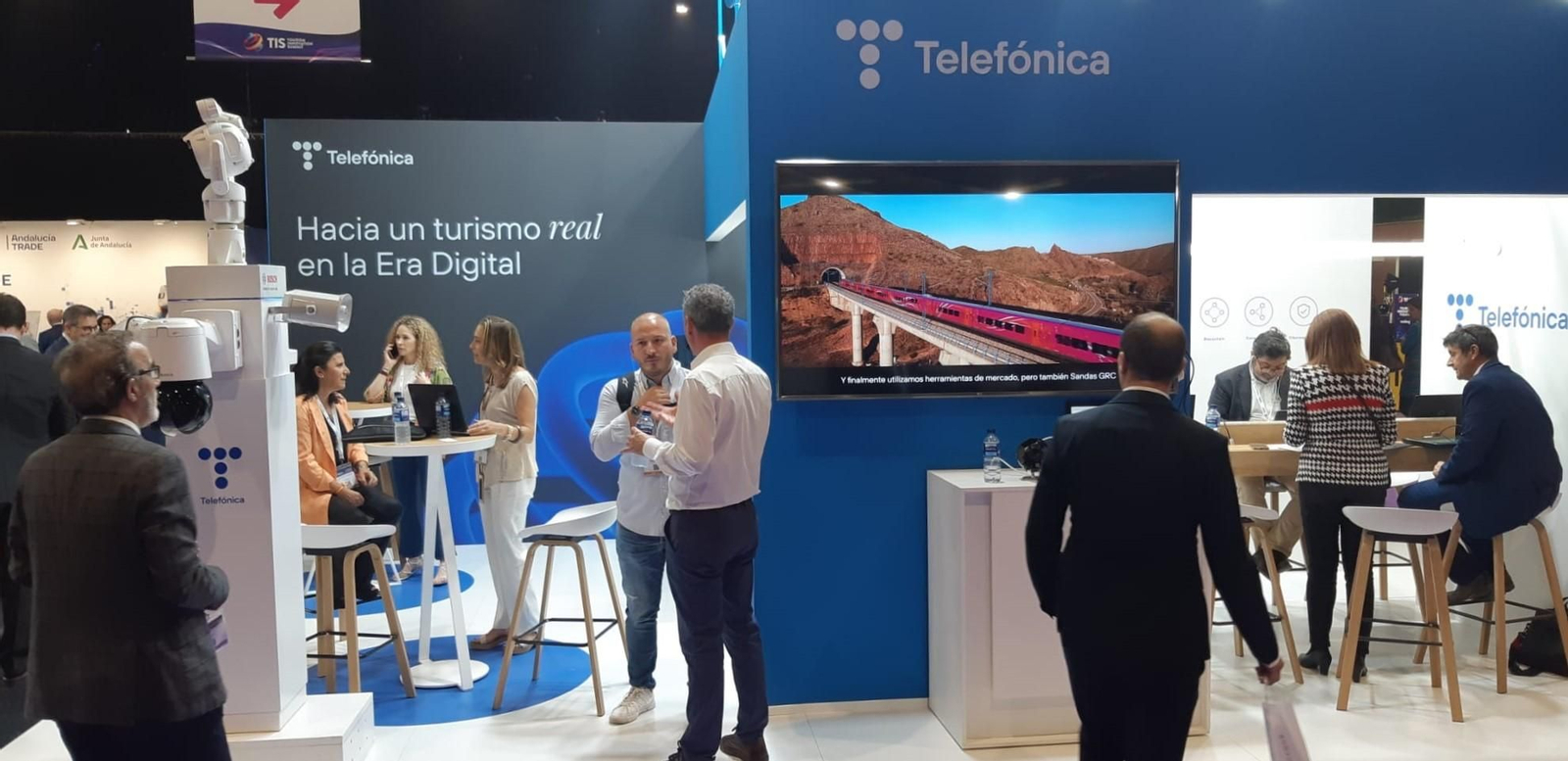 Stand de Telefónica en TIS 2024. Stand de Telefónica en TIS 2024.