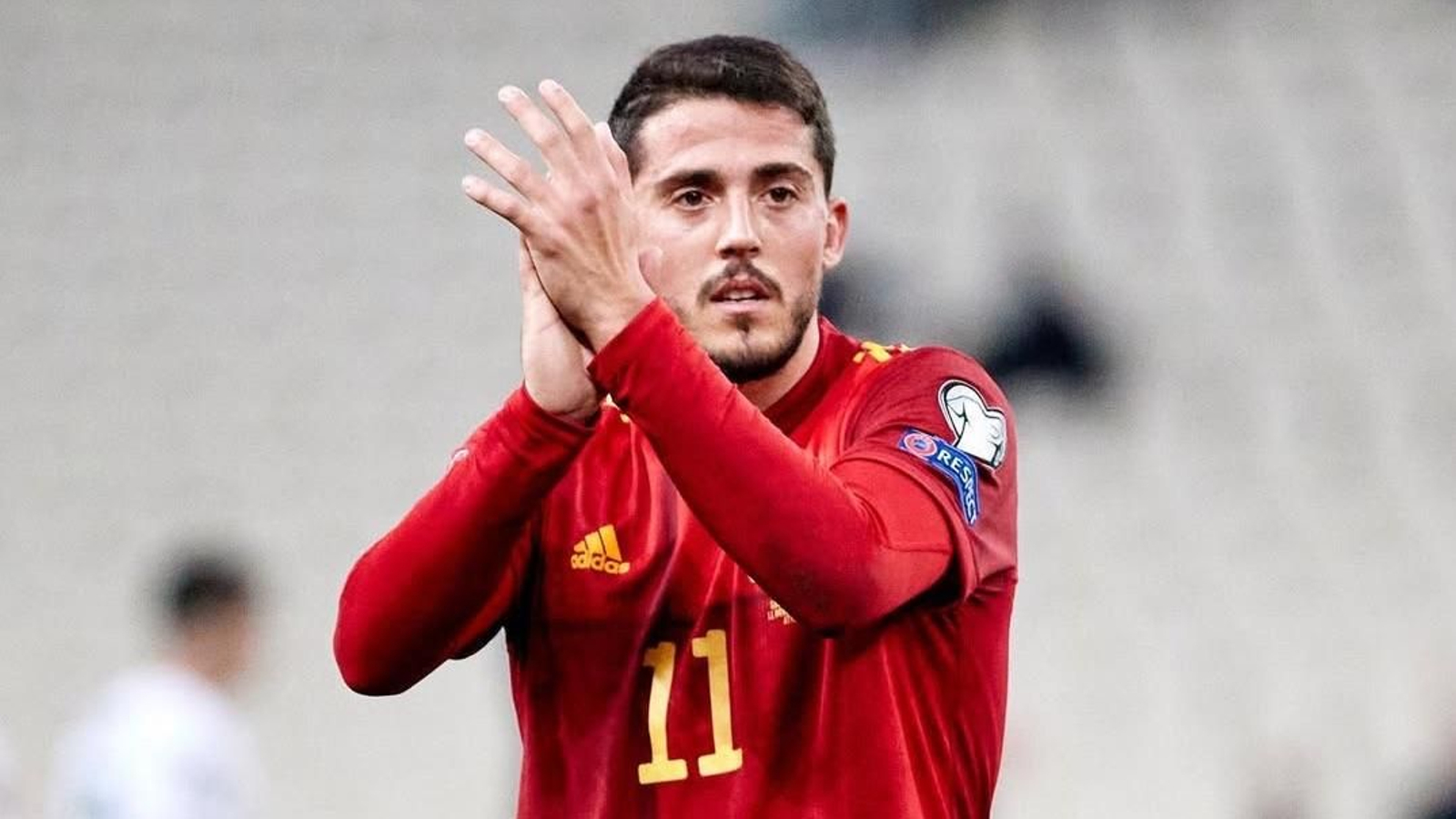 Pablo Fornals en uno de sus últimos partidos con España