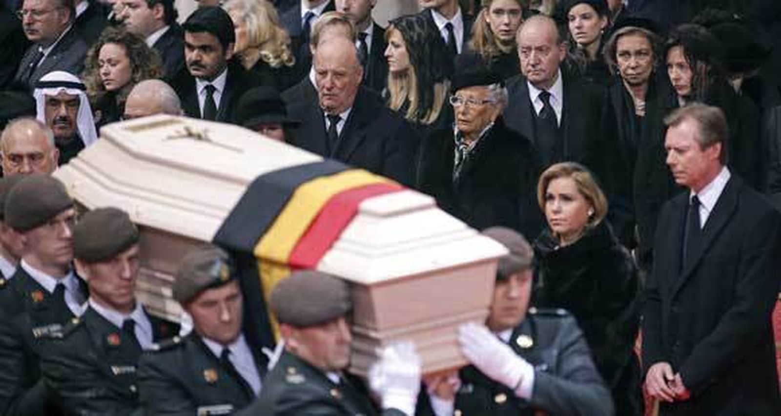 Bélgica despide a la reina Fabiola con guiños a su origen español