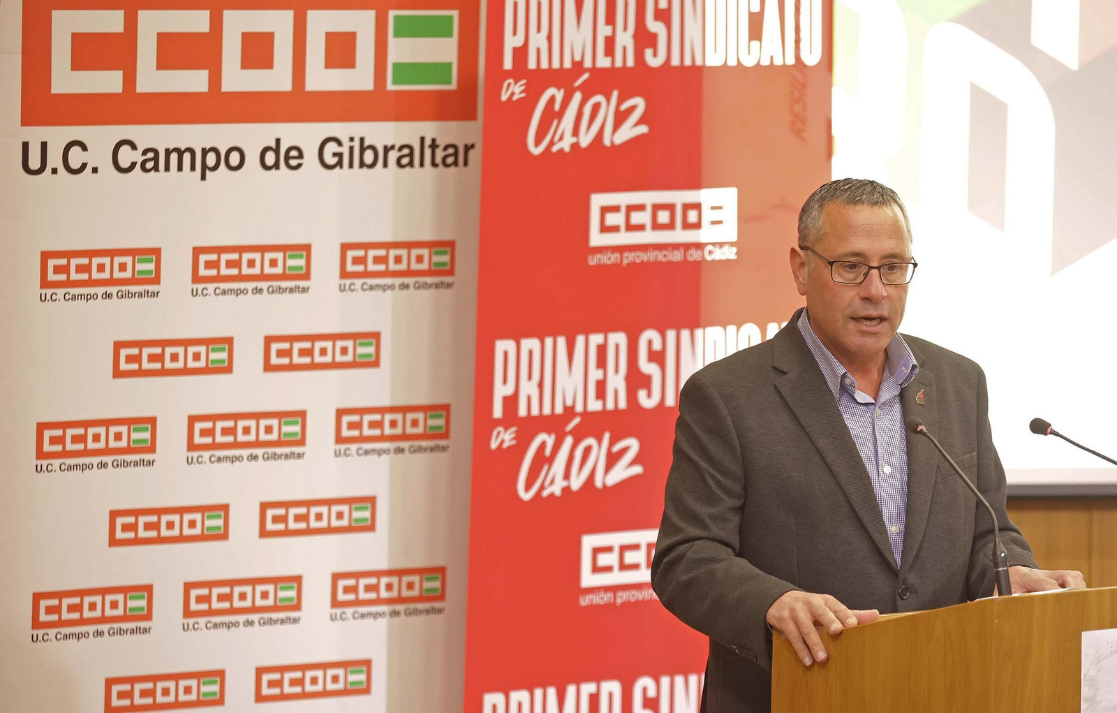 Fotos del 13º Congreso comarcal de CC.OO celebrado en Algeciras