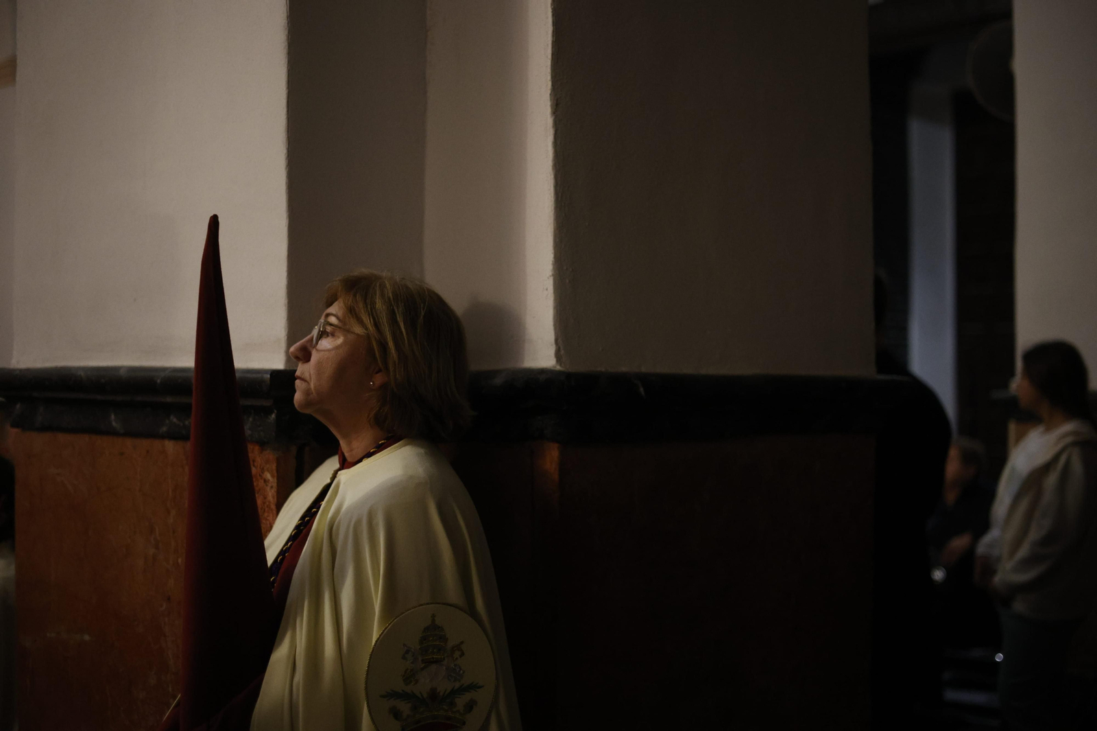 Las imágenes de Humildad y Paciencia y sus momentos en San Agustín  en la Semana Santa de Cádiz 2024