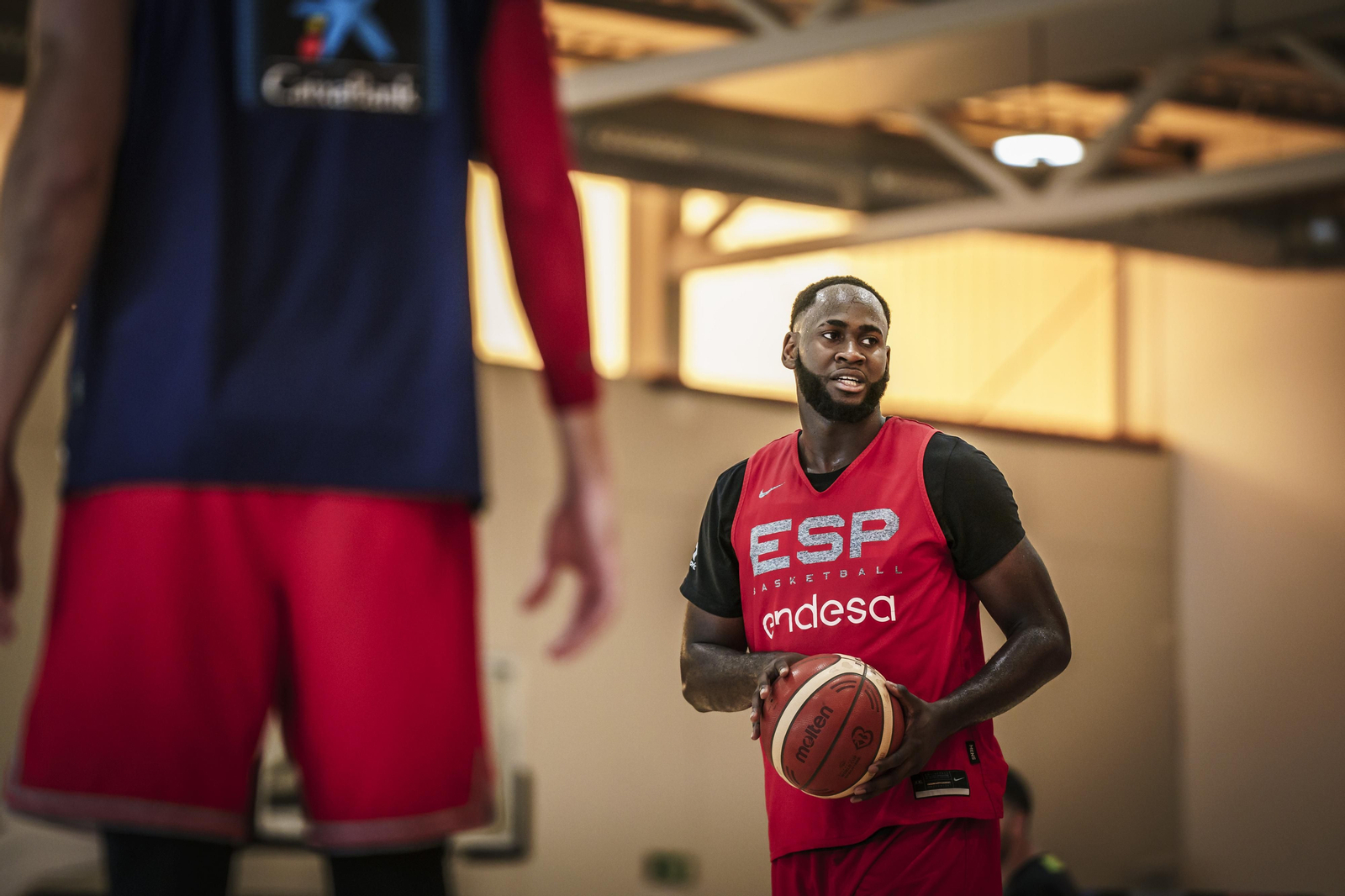 Sesión de la selección española en The Embassy