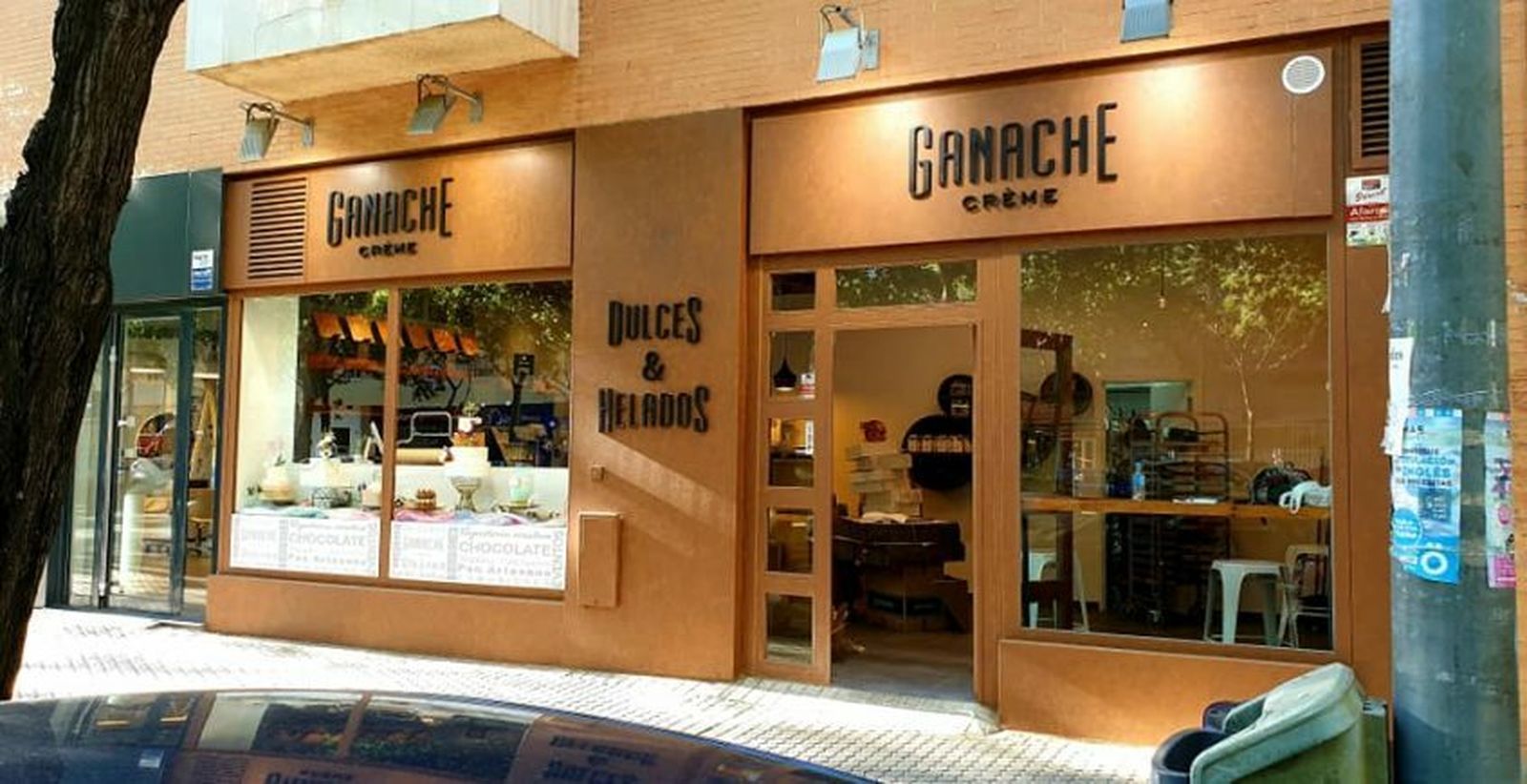 Una de las tiendas de Ganache Creme