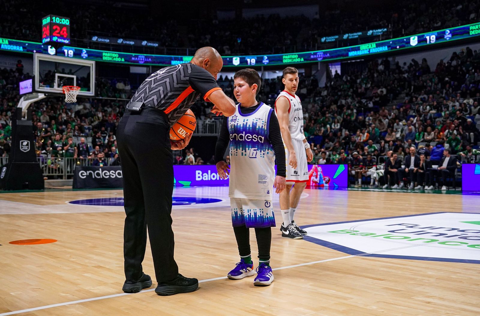 Un mensaje por la inclusión en el Carpena en el Unicaja-MoraBanc Andorra