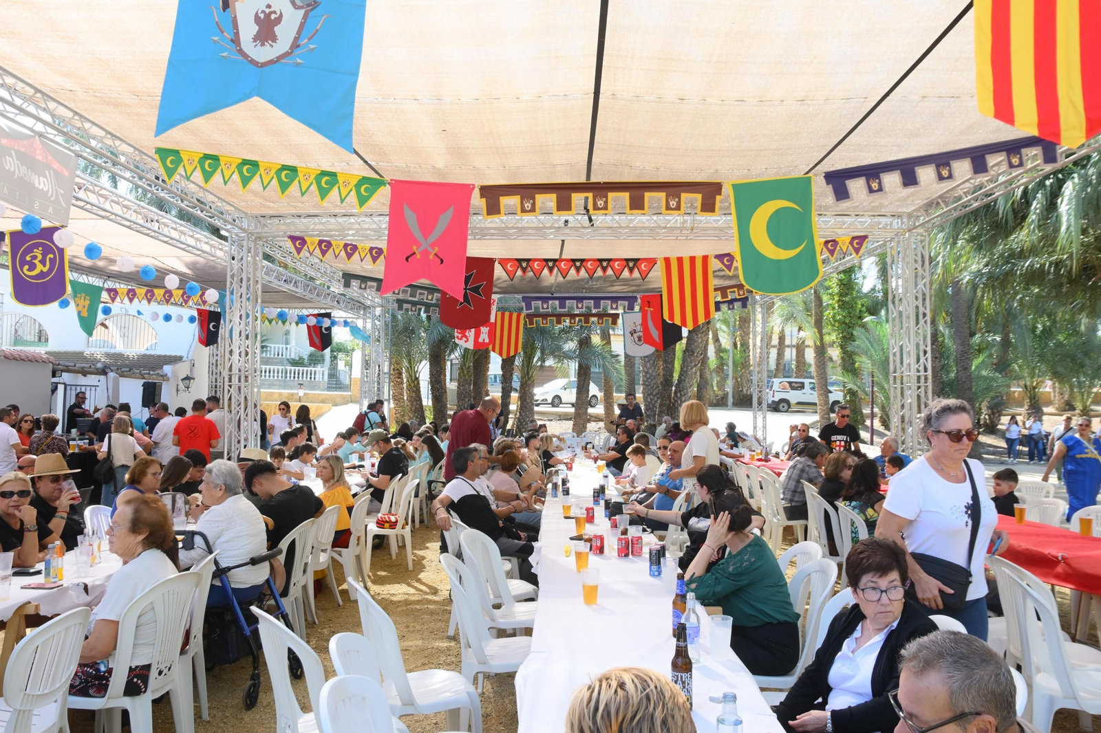 Más de veinte municipios festeros convierten Vera en la capital andaluza de los Moros y Cristianos