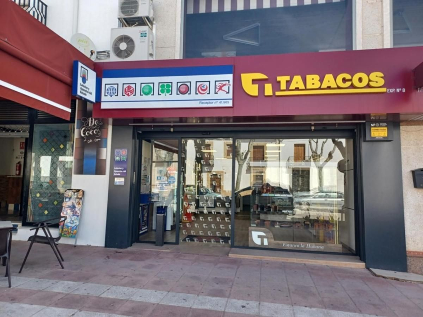 Punto donde se vendió el boleto premiado.