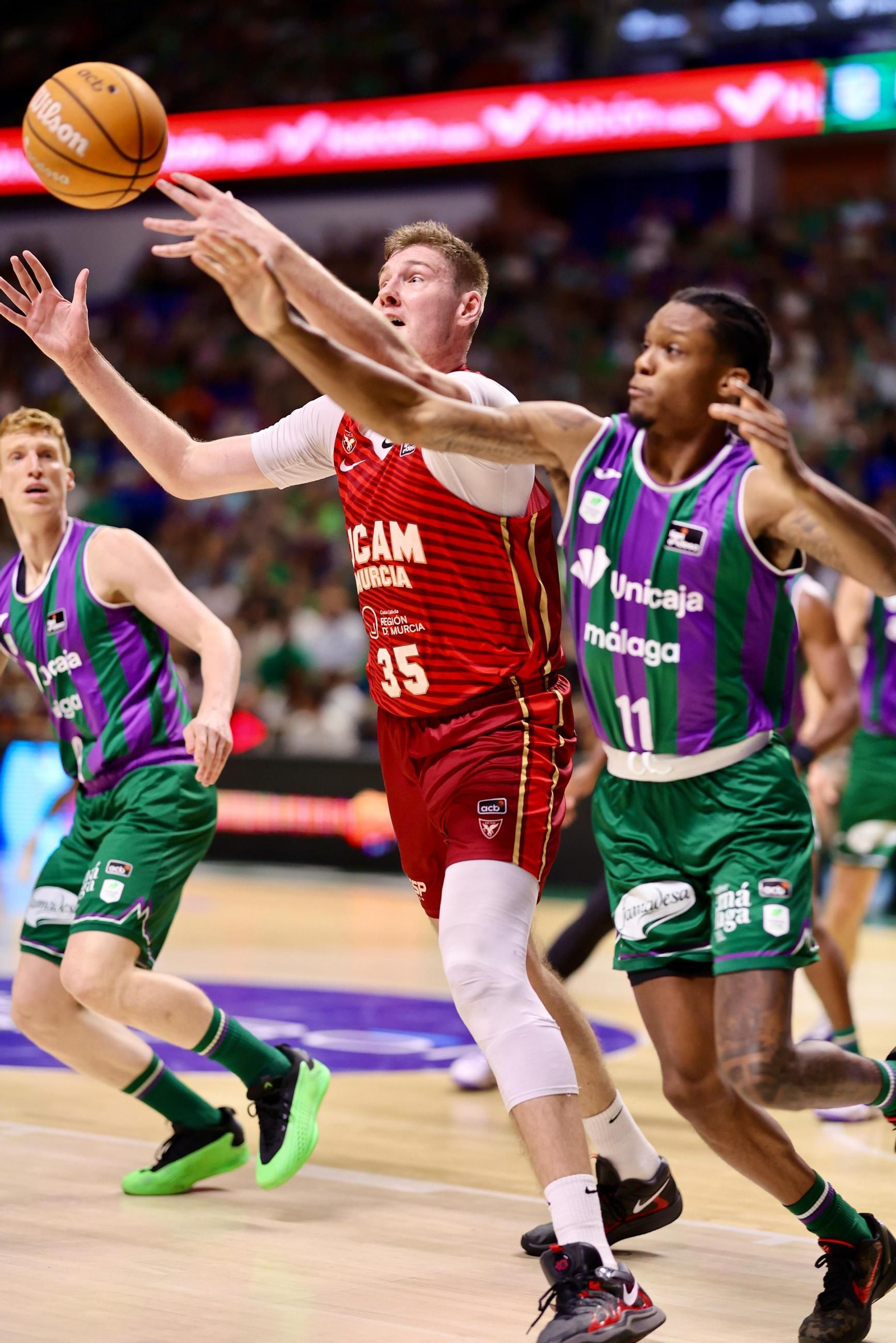 Las fotos del Unicaja-UCAM Murcia