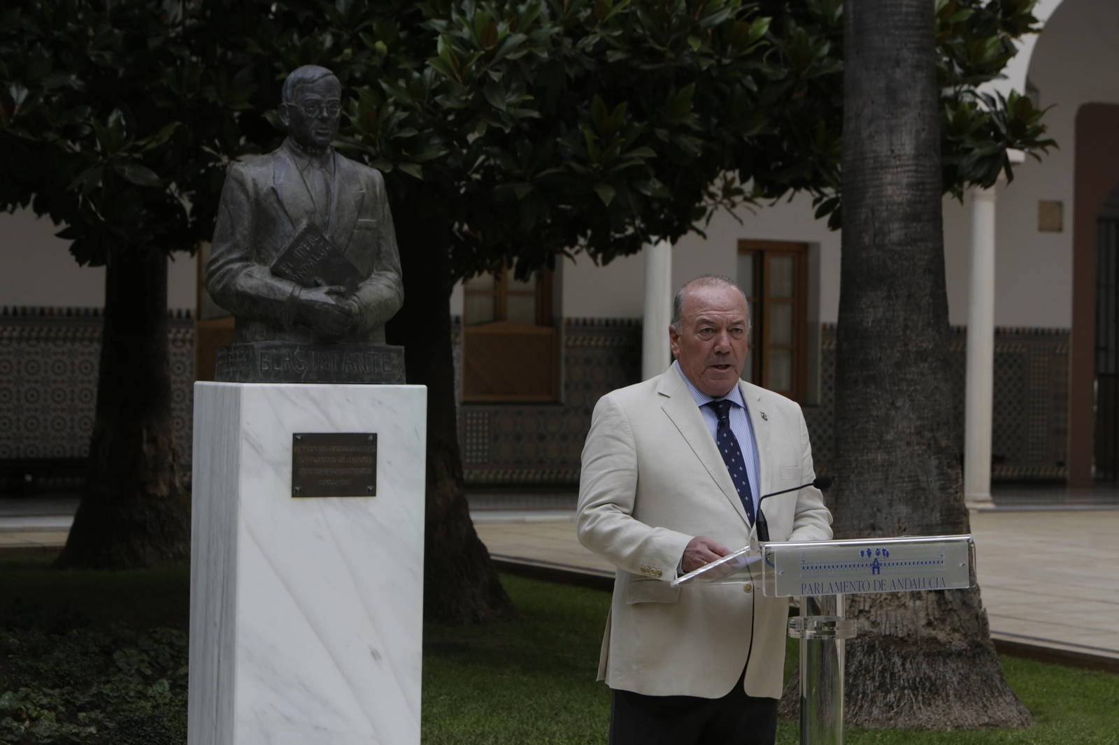 Acto de homenaje a Blas Infante en el Parlamento