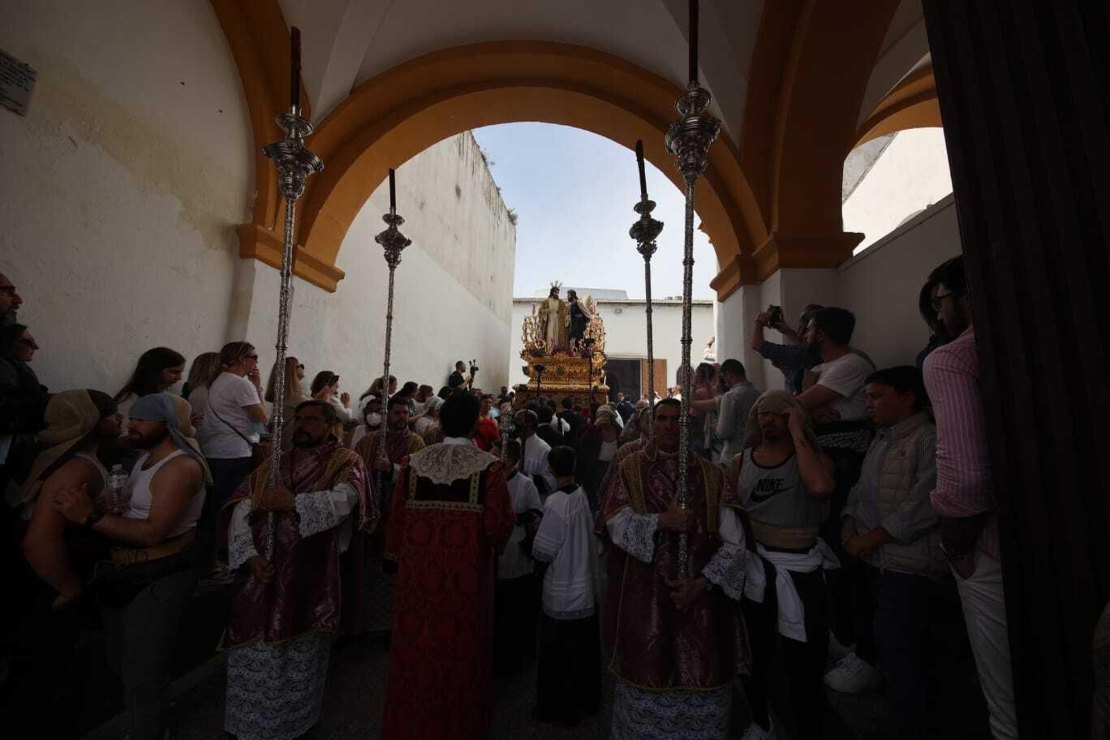 Las imágenes de regreso de las hermandades de la Sed, Candelaria, Paz y Clemencia a sus templos