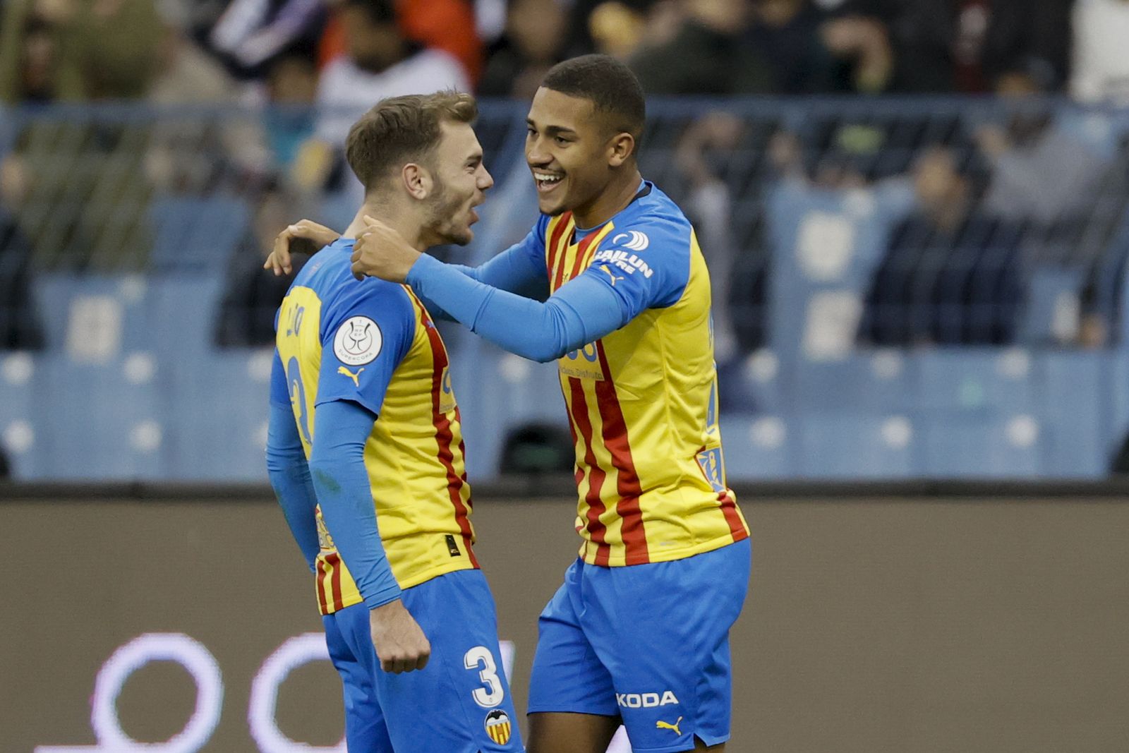 Las fotos de la clasificación del Real Madrid en la Supercopa