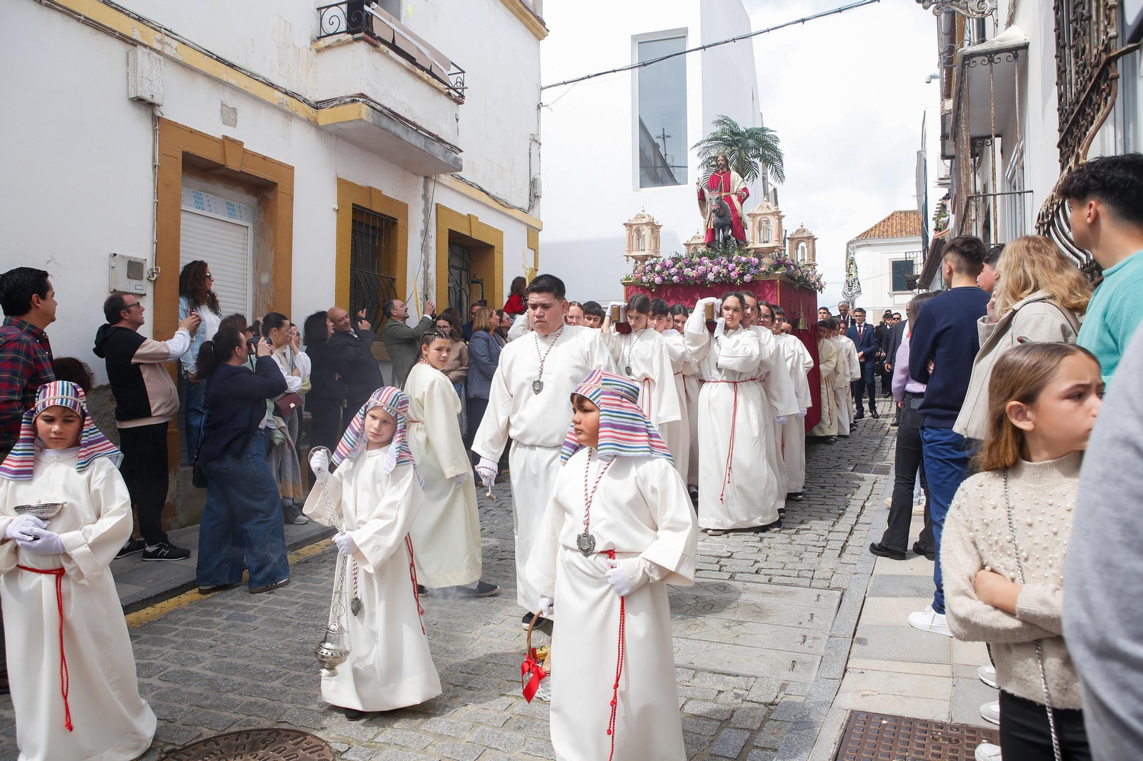 Fotos del Domingo de Ramos en San Roque