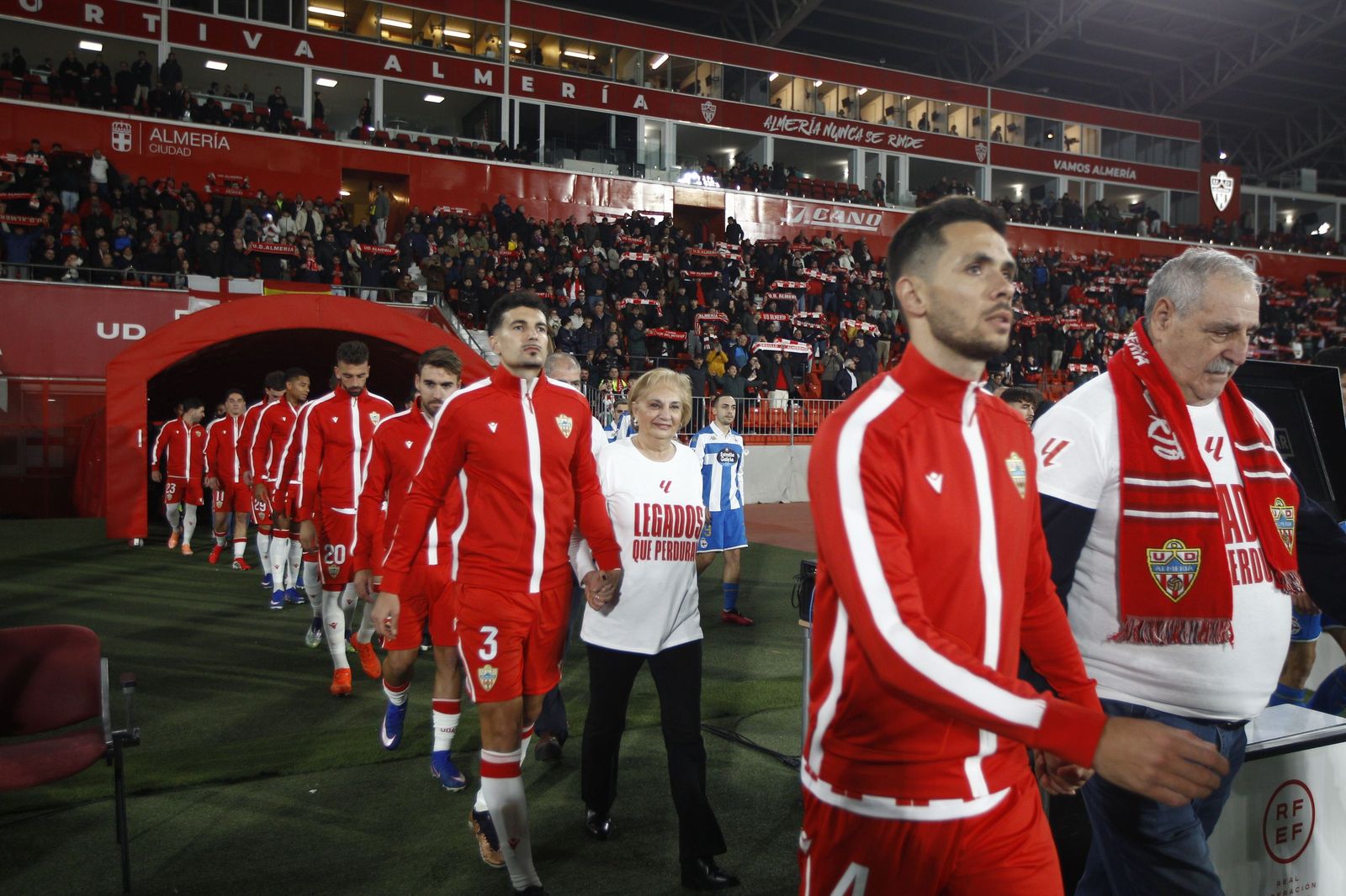 Las fotos del partido U.D. Almería - Deportivo de La Coruña