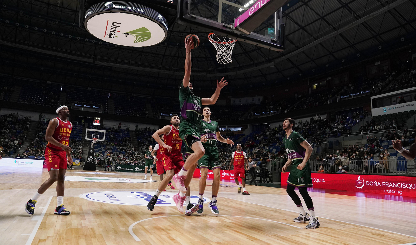Las fotos del Unicaja-UCAM Murcia