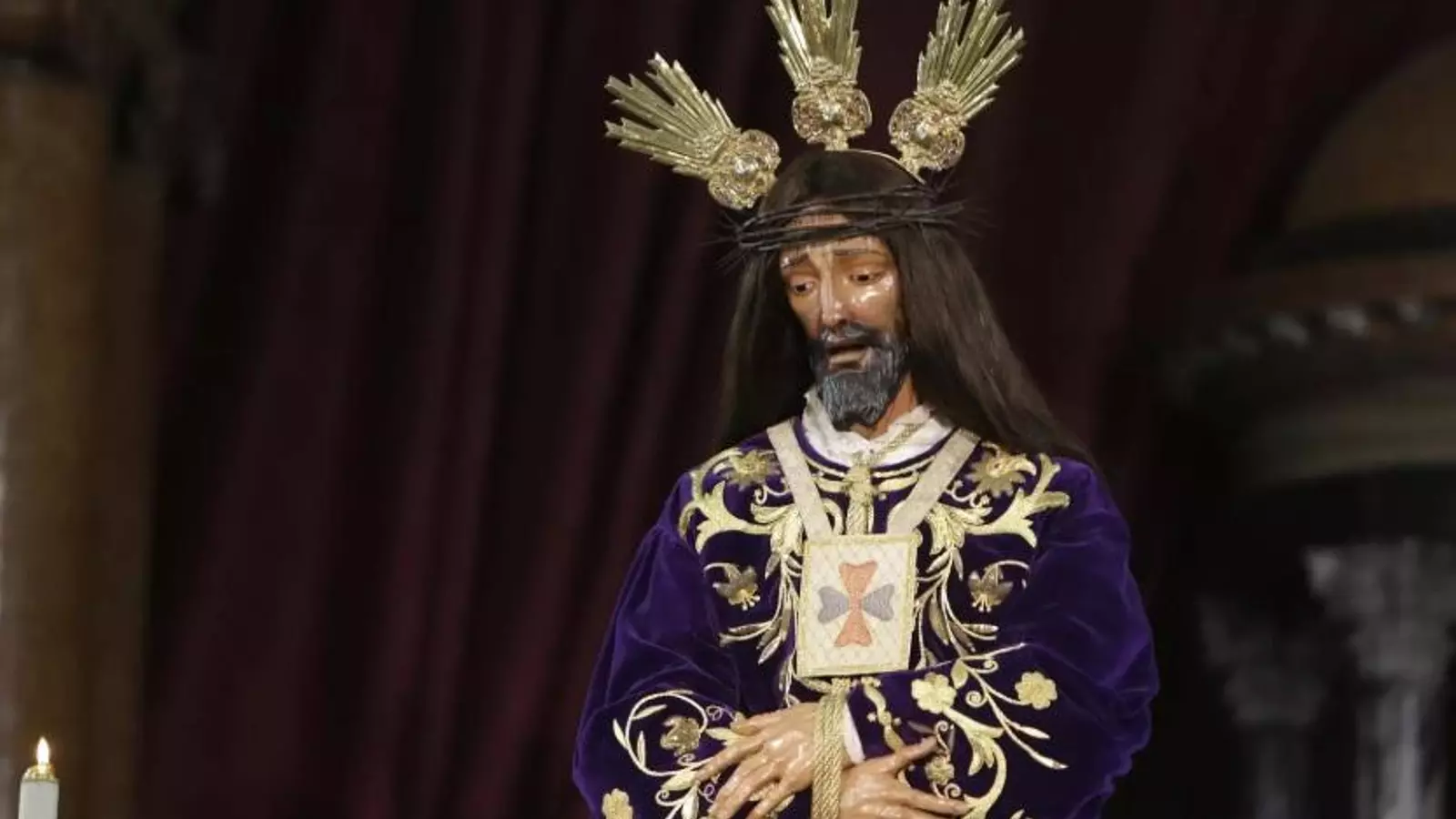 Horarios e itinerarios de la salida extraordinaria del Cautivo de San Ildefonso. Sevilla 04 de Abril del 2025