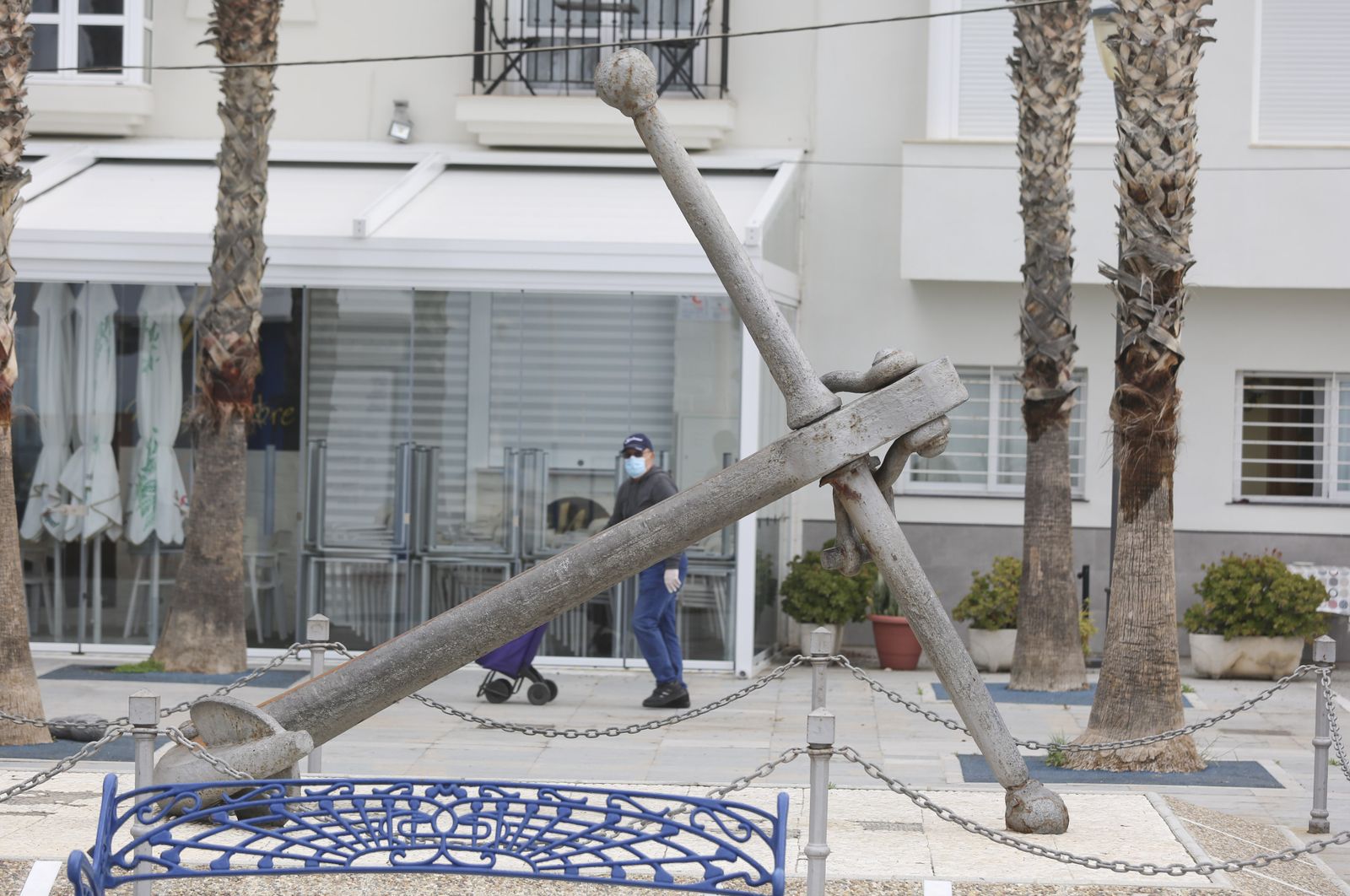 Coronavirus en Málaga: El desierto de Pedregalejo, en fotos