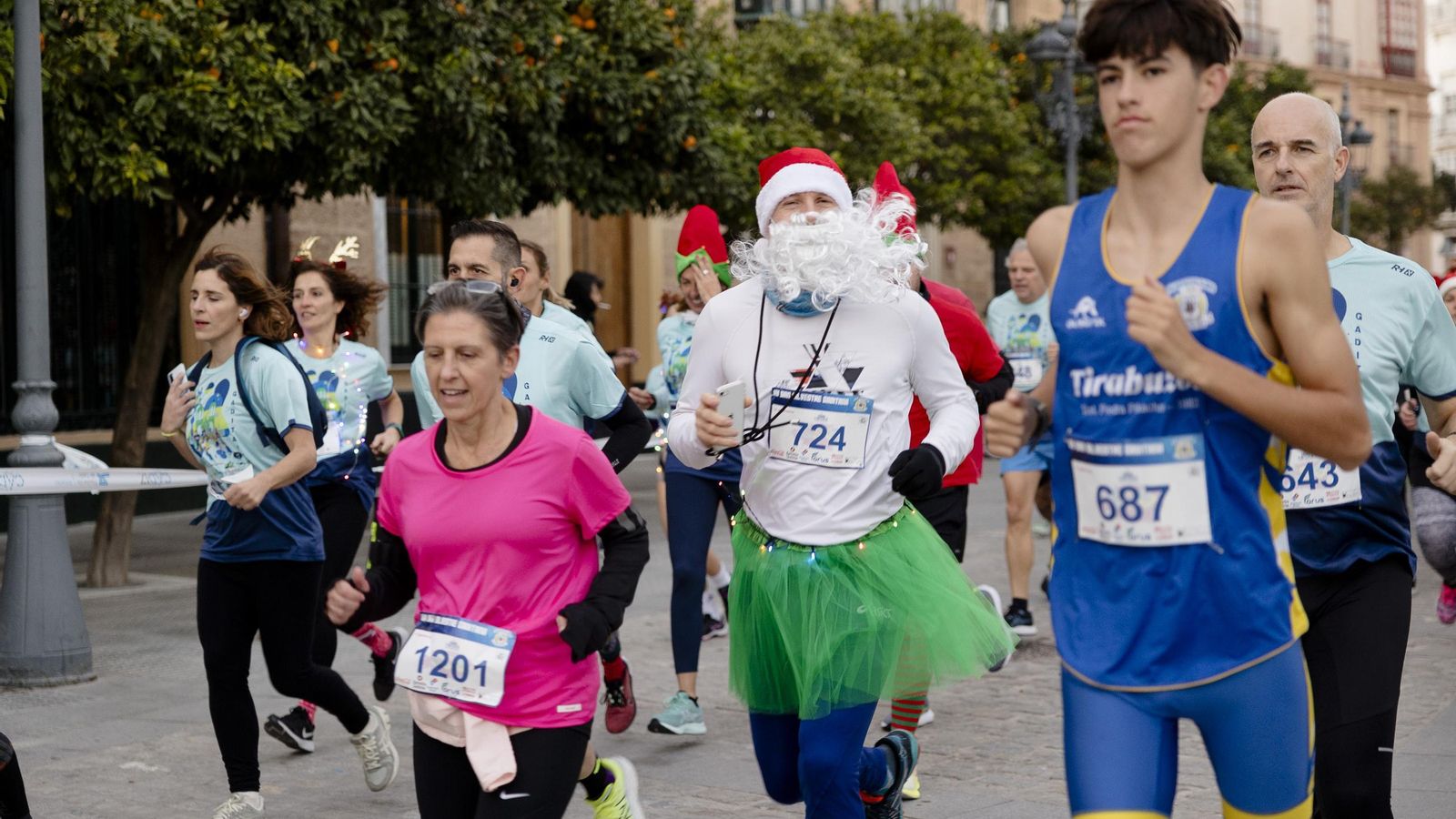 La carrera popular San Silvestre Gaditana 2024