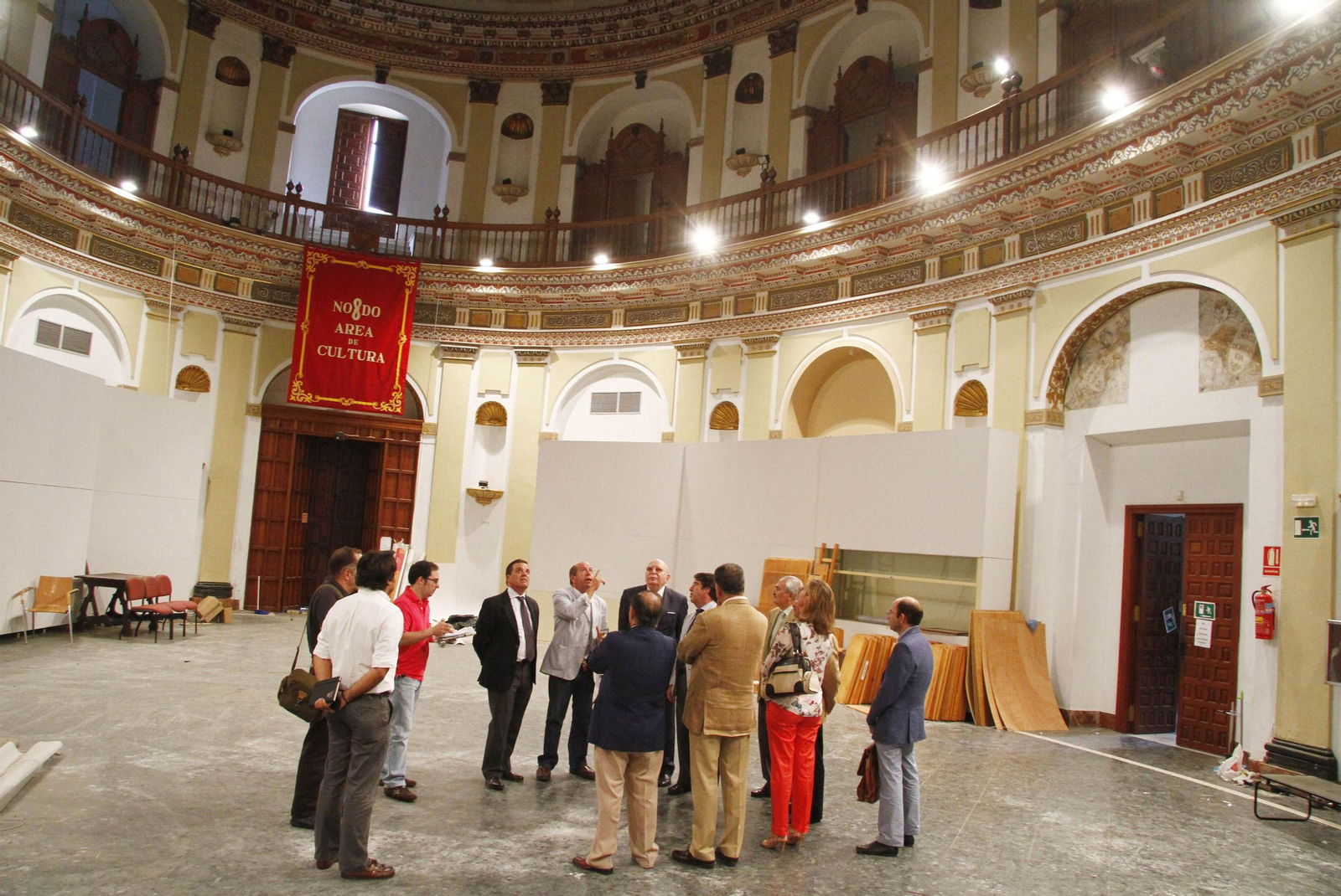 Visita realizada en 2011 por el Ayuntamiento y el Consejo a San Hermenegildo.