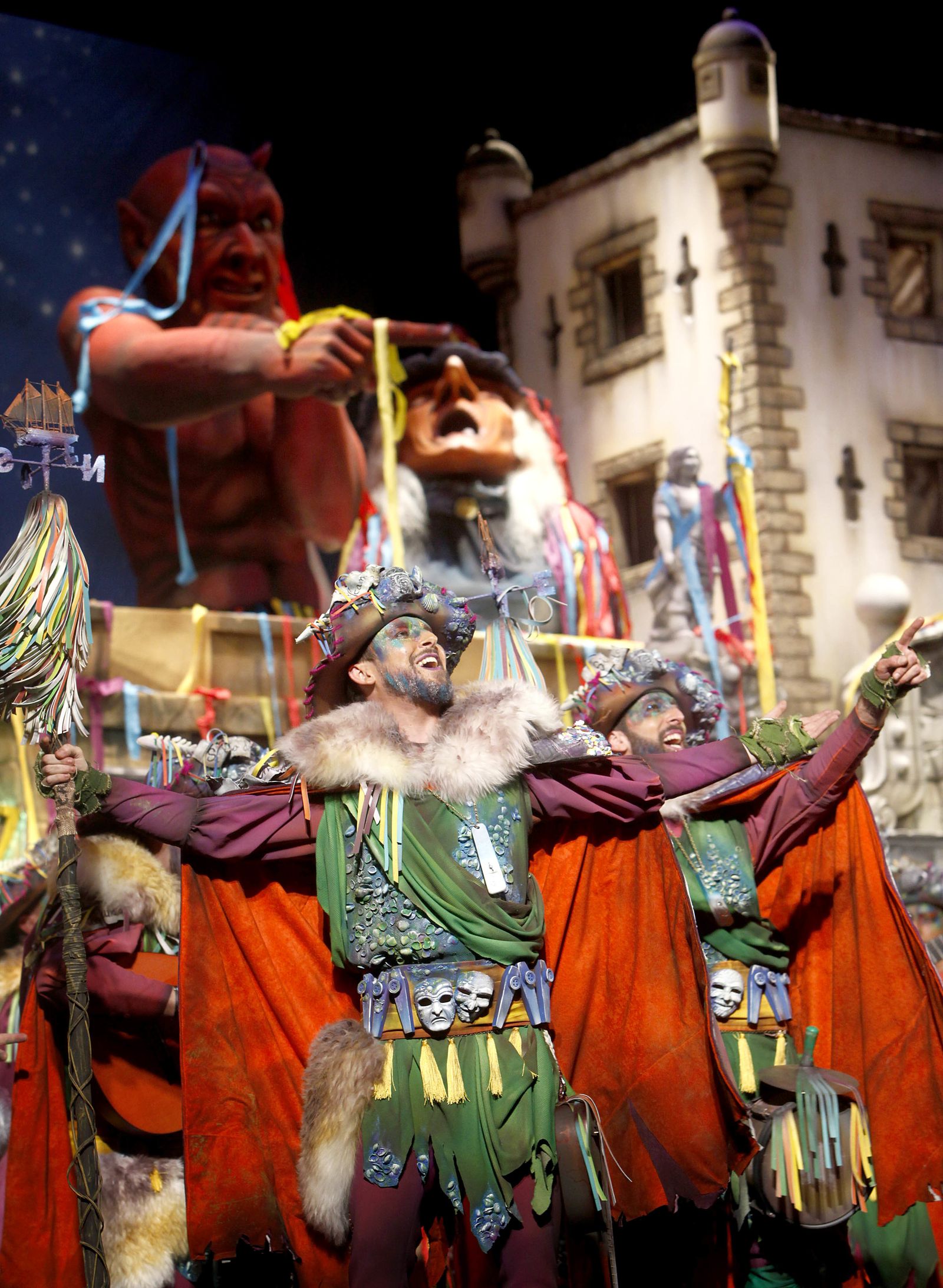 Las imágenes de la séptima función clasificatoria