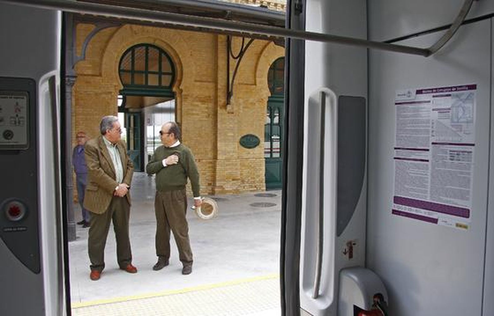 Vista exterior desde uno de los vagones.

Foto: B.Vargas