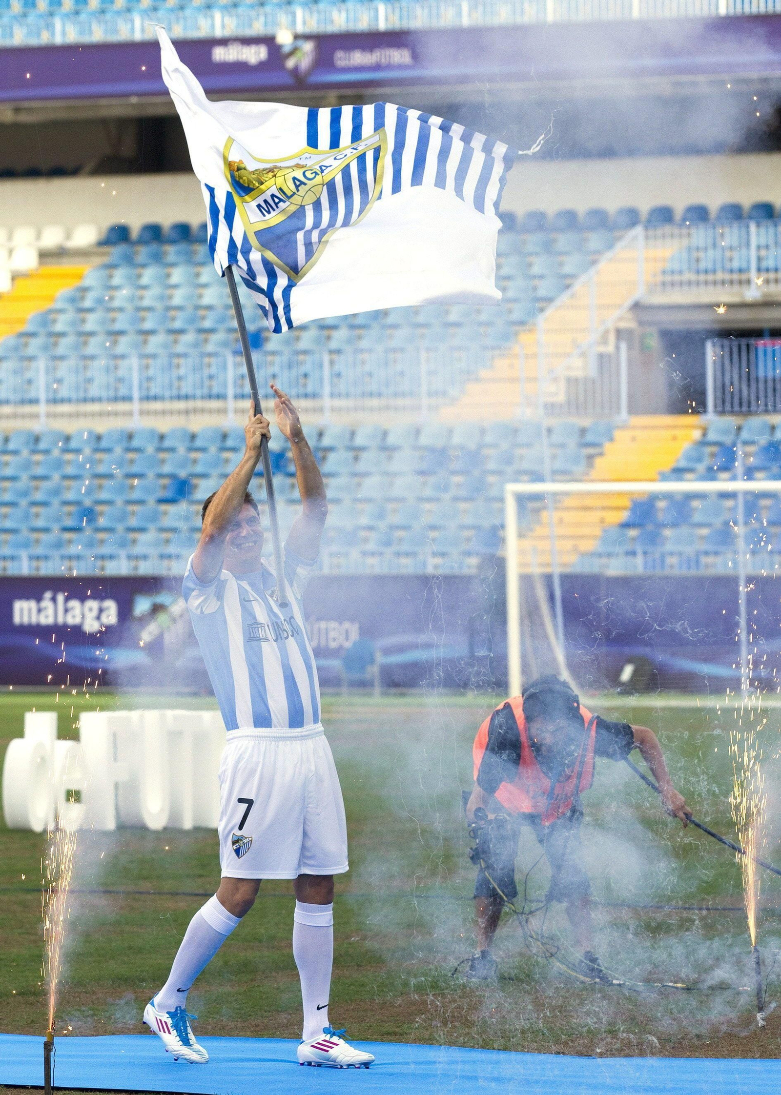La fotos de Joaquín Sánchez en su etapa en el Málaga CF La fotos de Joaquín Sánchez en su etapa en el Málaga CF
