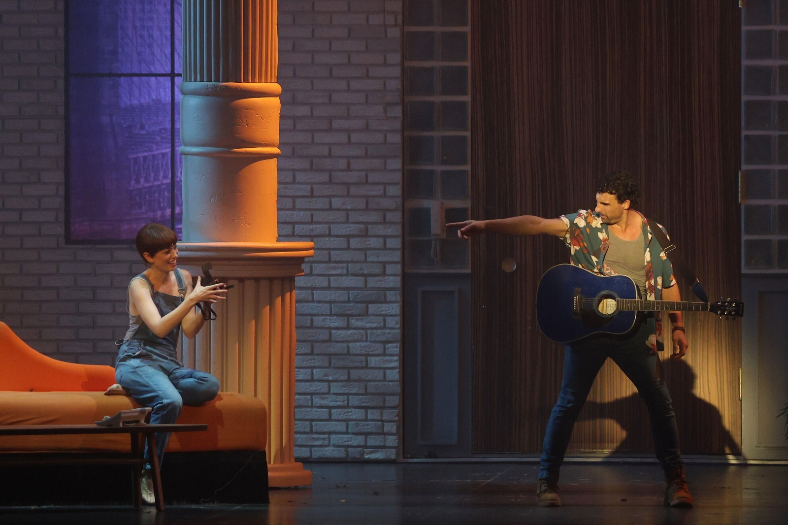 El musical de Ghost en Málaga, con David Bustamante y Ricky Merino, en fotos