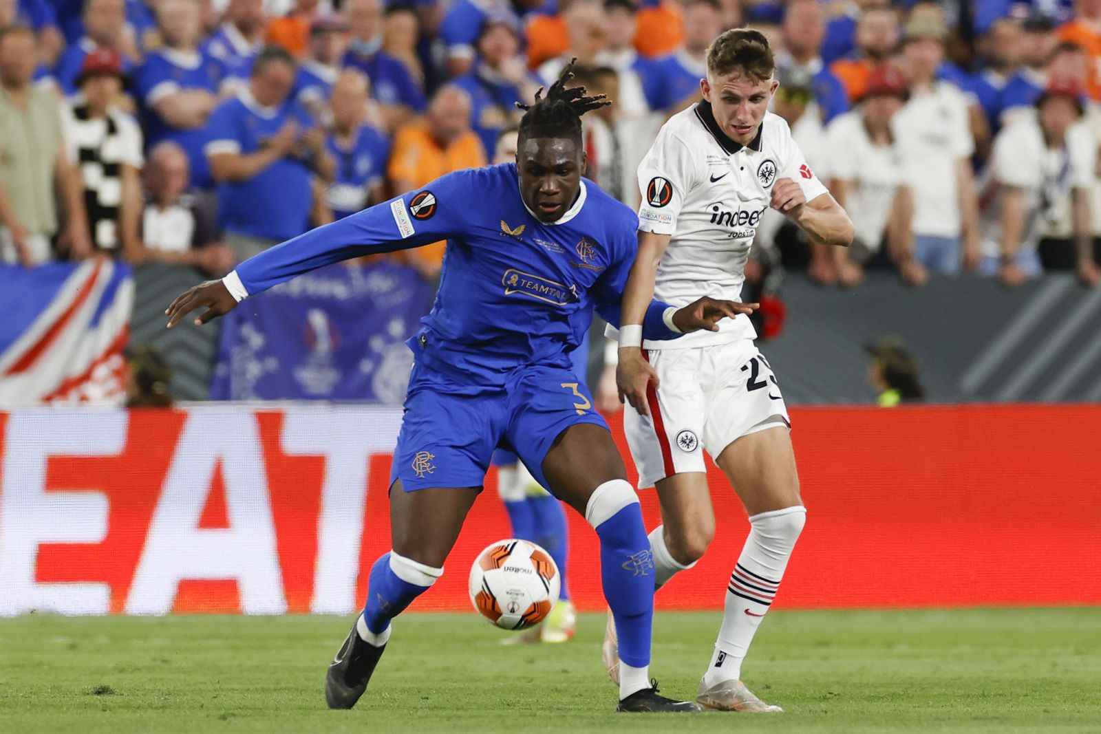 Las fotos del Eintracht-Rangers, la final de la Europa League en Sevilla