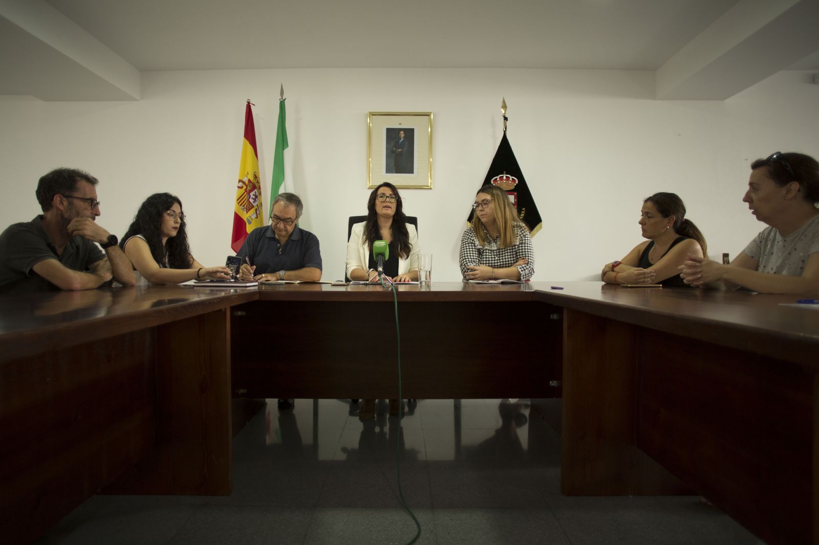 Pleno celebrado en el Ayuntamiento de Benaoján.