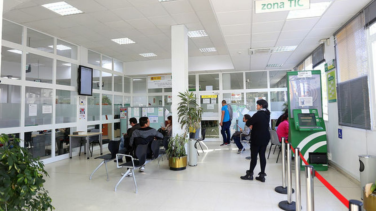 Oficina del Servicio Andaluz de Empleo.