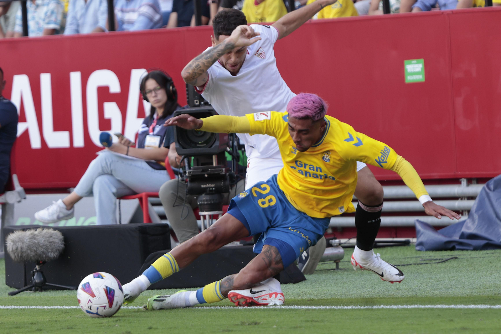 Las imágenes del Sevilla - Las palmas