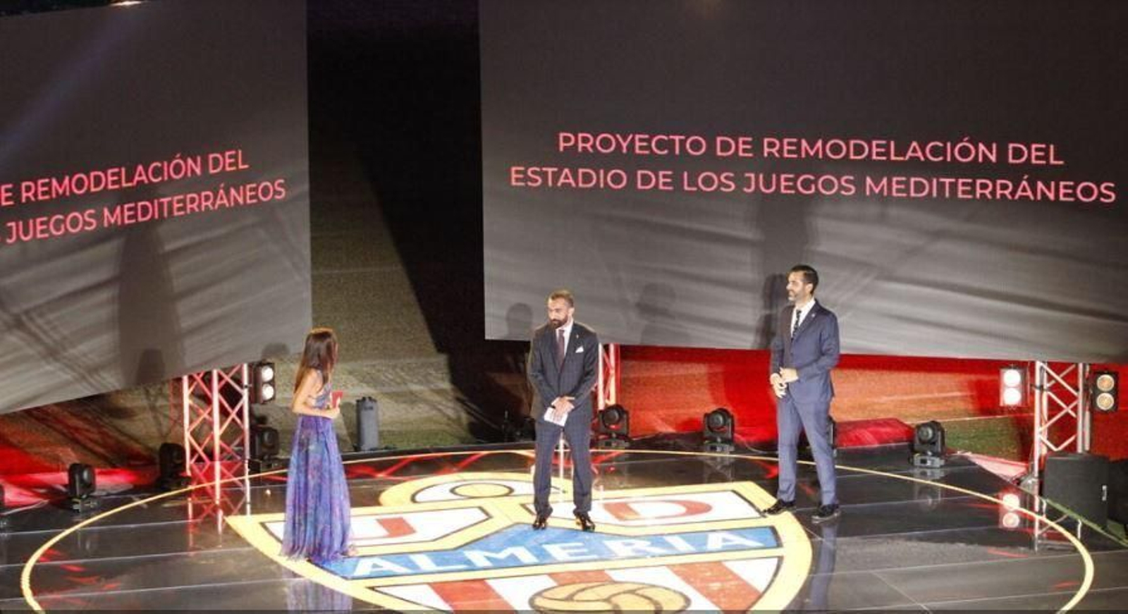 Presentación del proyecto hace un año.
