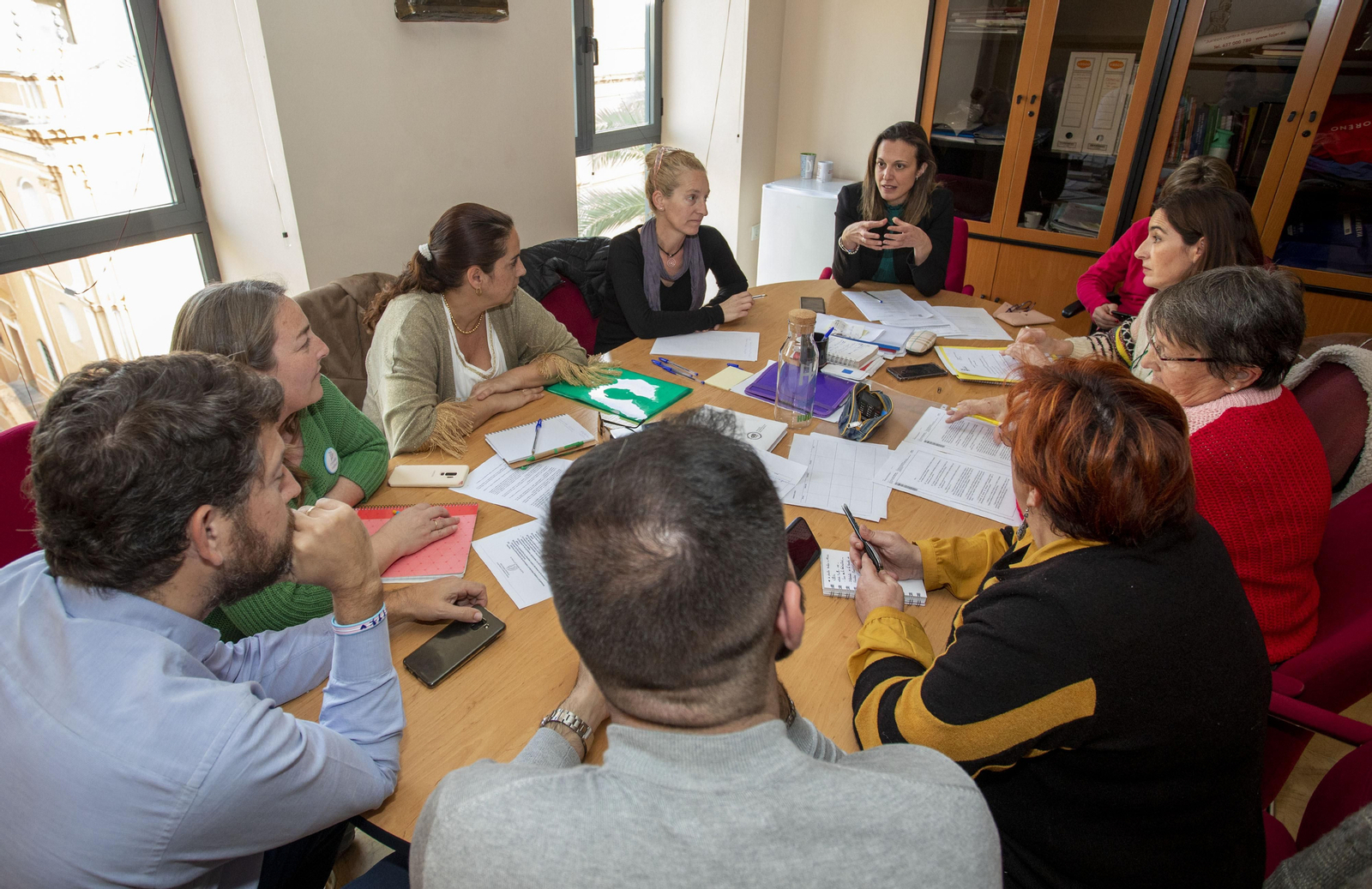 Un momento de la reunión celebrada esta semana de la Comisión de Trabajo LGTBIQ+ del Ayuntamiento. Un momento de la reunión celebrada esta semana de la Comisión de Trabajo LGTBIQ+ del Ayuntamiento.