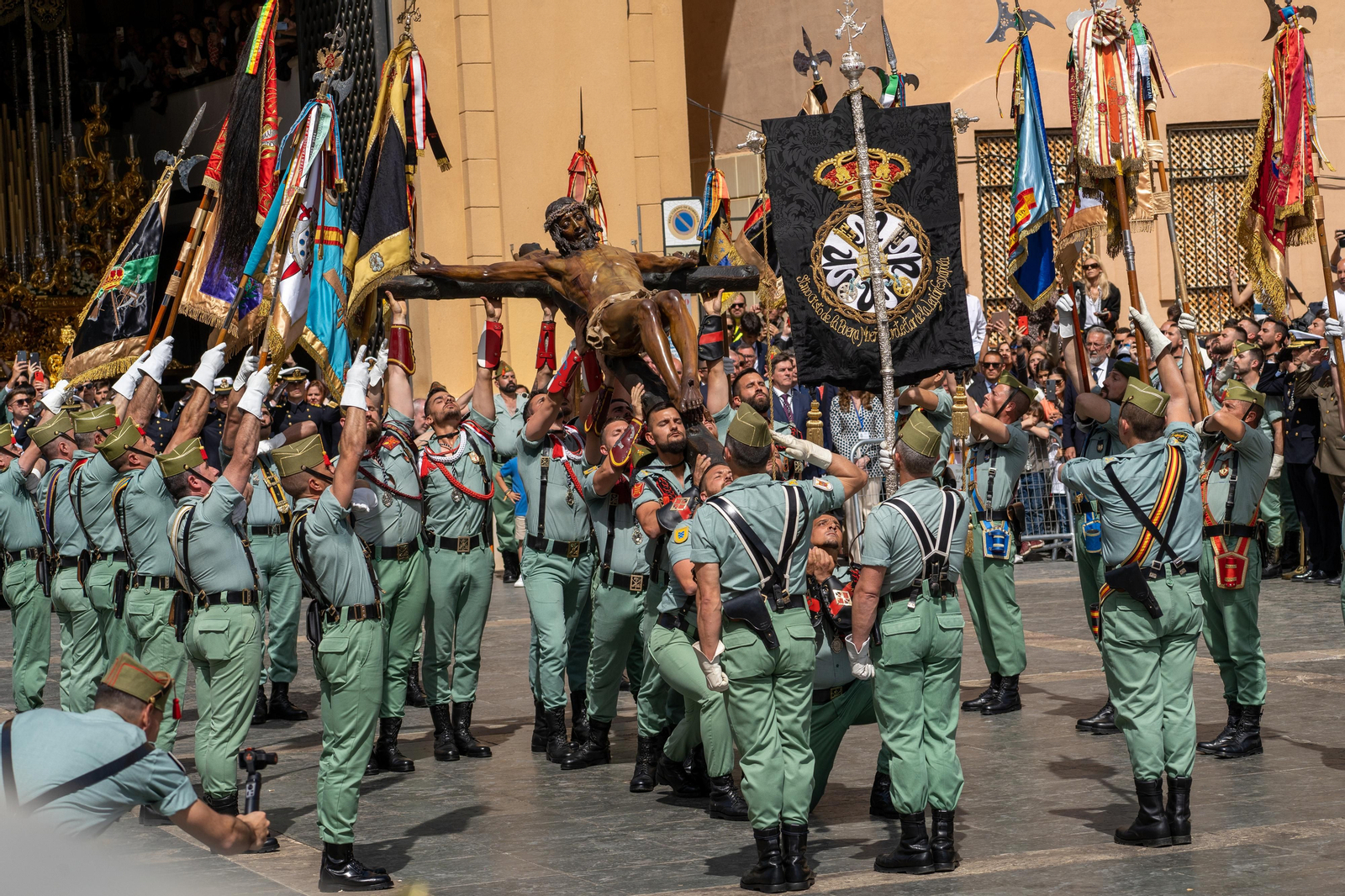 Las fotos de la Legión en la Semana Santa de Málaga 2023 Las fotos de la Legión en la Semana Santa de Málaga 2023