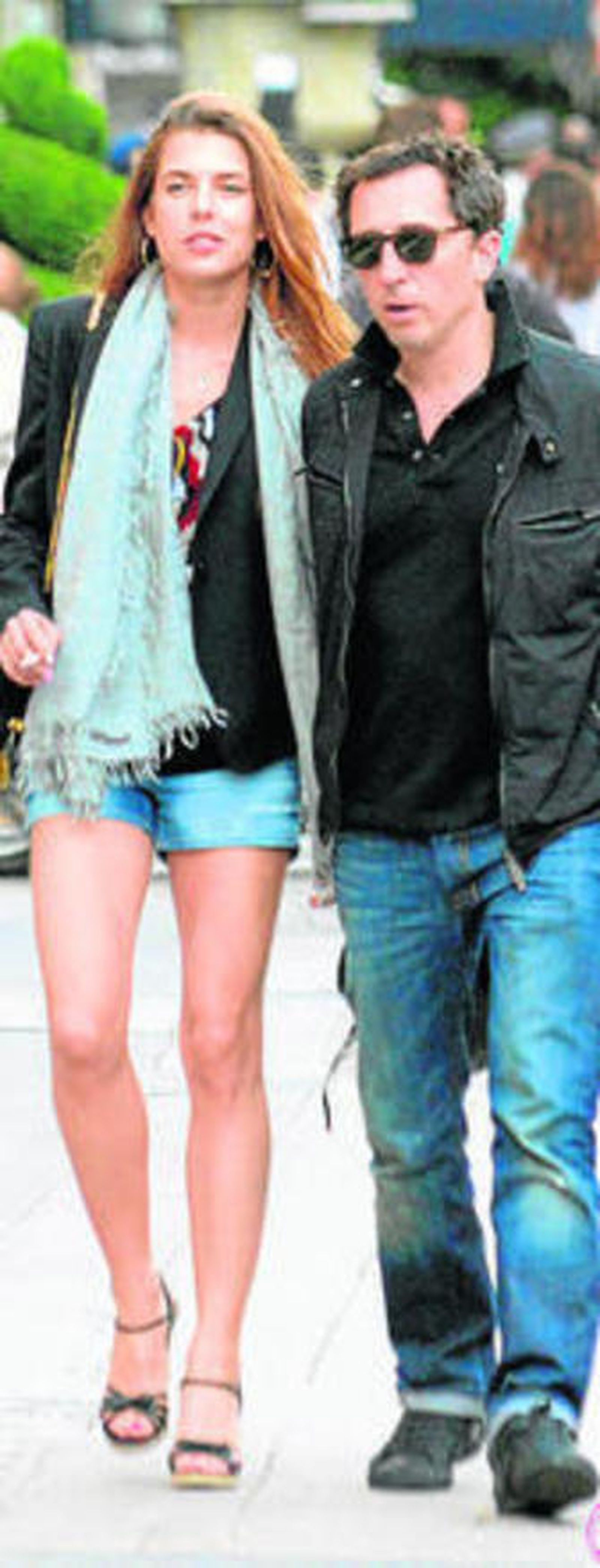 Rumores de separación entre Carlota Casiraghi y Gad Elmaleh