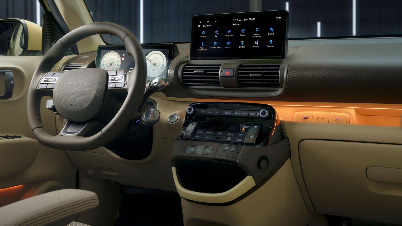 Elementos como la instrumentación, las levas o el control de la transmisión son iguales a los que se emplean en los Ioniq.