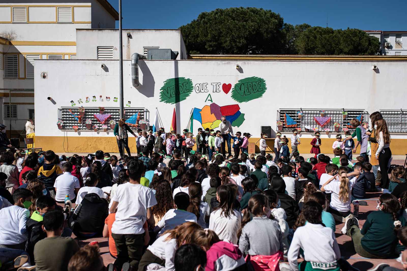 Imágenes del acto de conmemoración del 50 aniversario del CEIP Príncipe de España