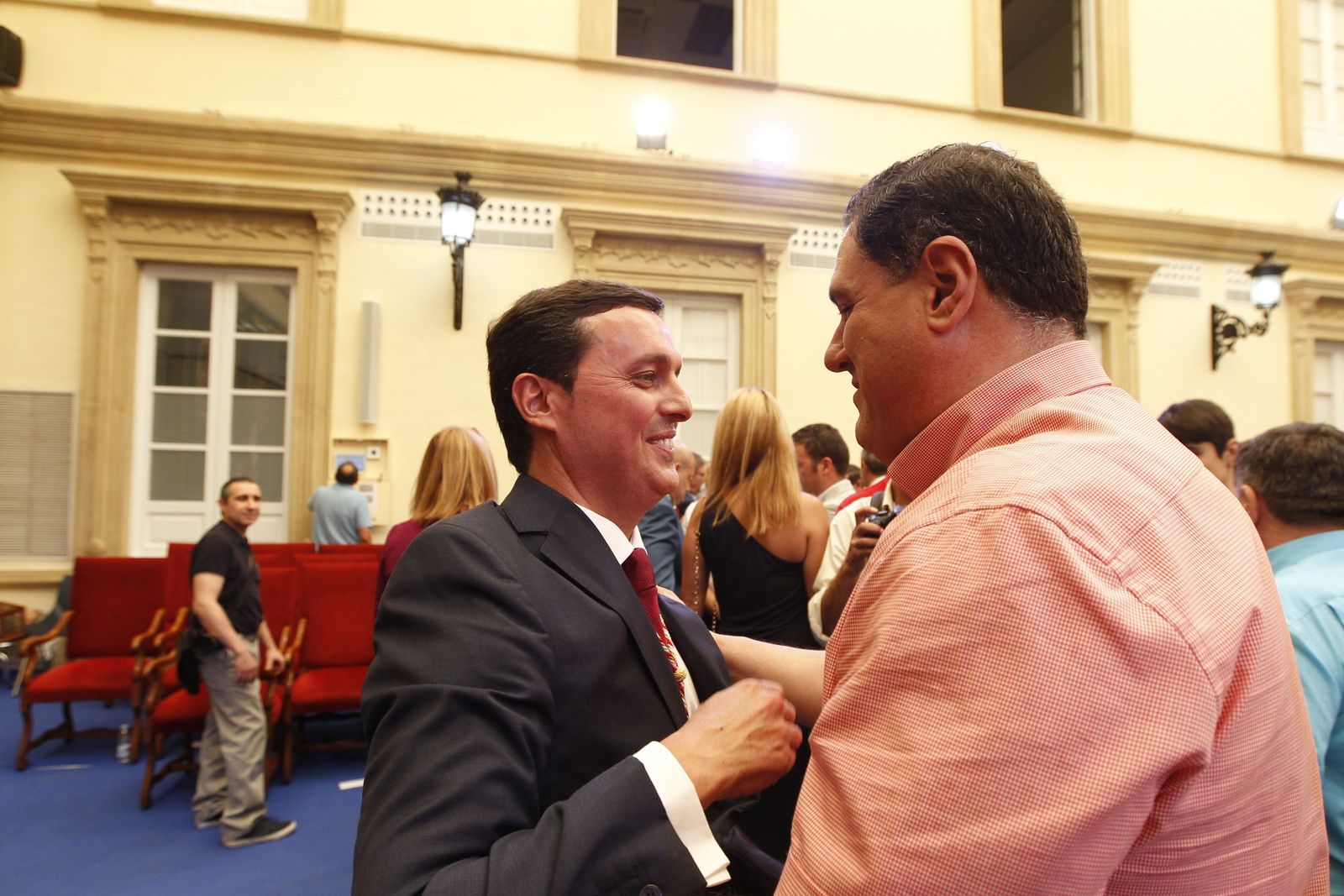 Pleno investidura Presidente Diputación de Almería. Javier Aureliano García