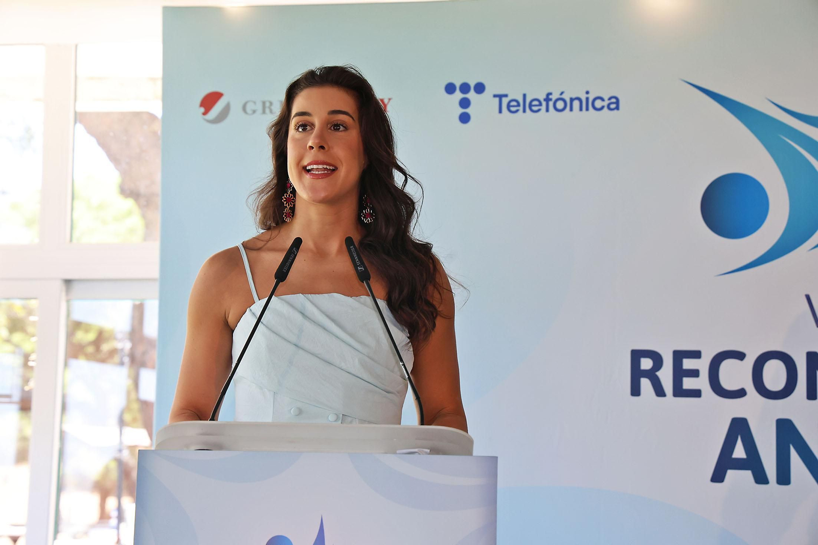 Imágenes del Acto de entrega del VI Premio Reconocimiento Andaluz a Carolina Marín, campeona olímpica de bádminton