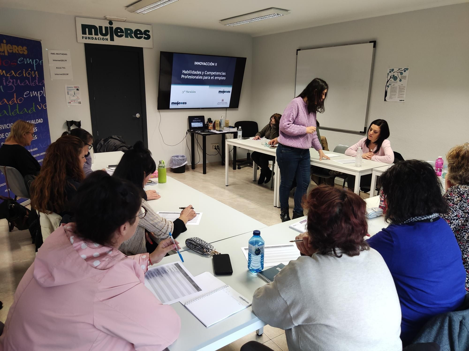 Curso de Fundación Mujeres en Córdoba.