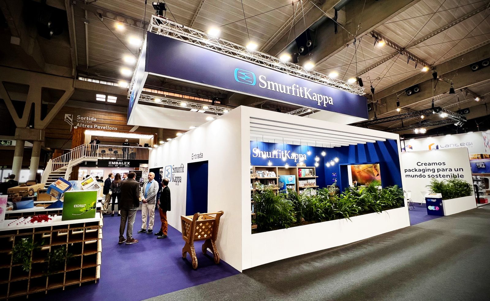 Stand de Smurfit Kappa.
