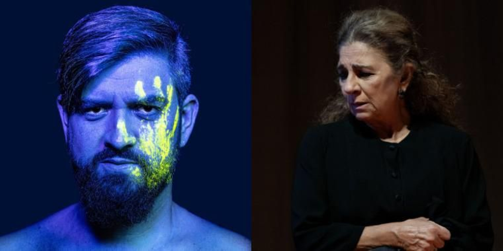 Imágenes promocionales de los espectáculos de Manu Sánchez y 'Poncia', con Lolita Flores