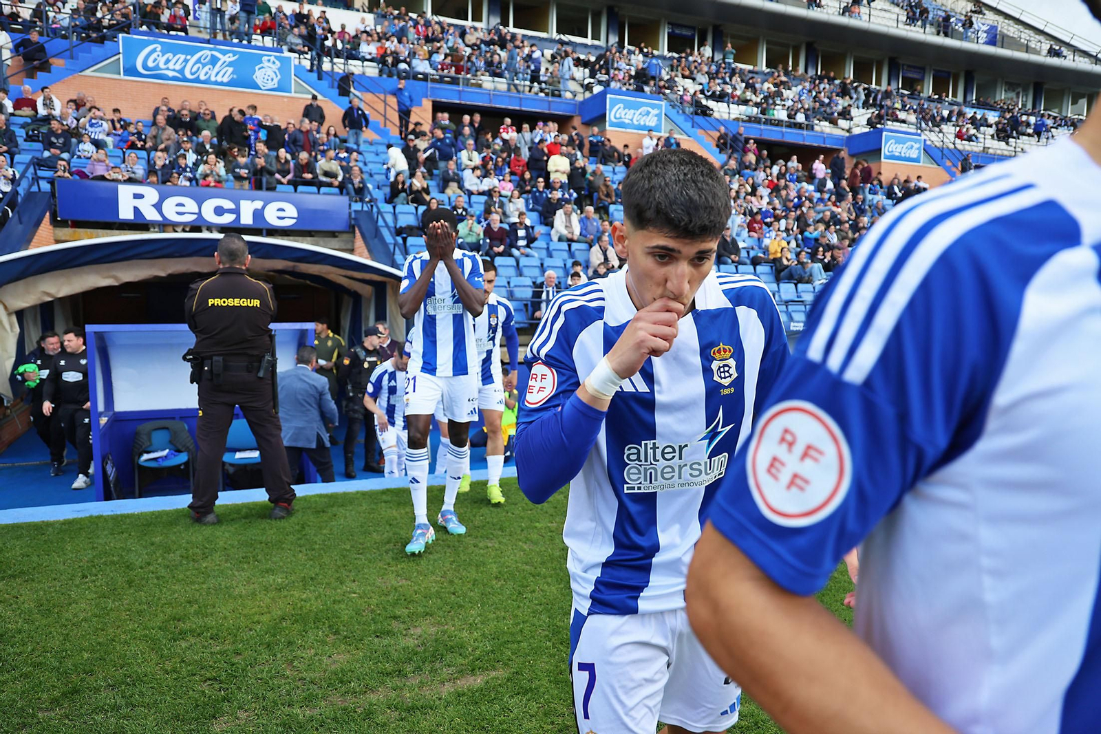 Las imágenes del Recreativo de Huelva vs Antequera