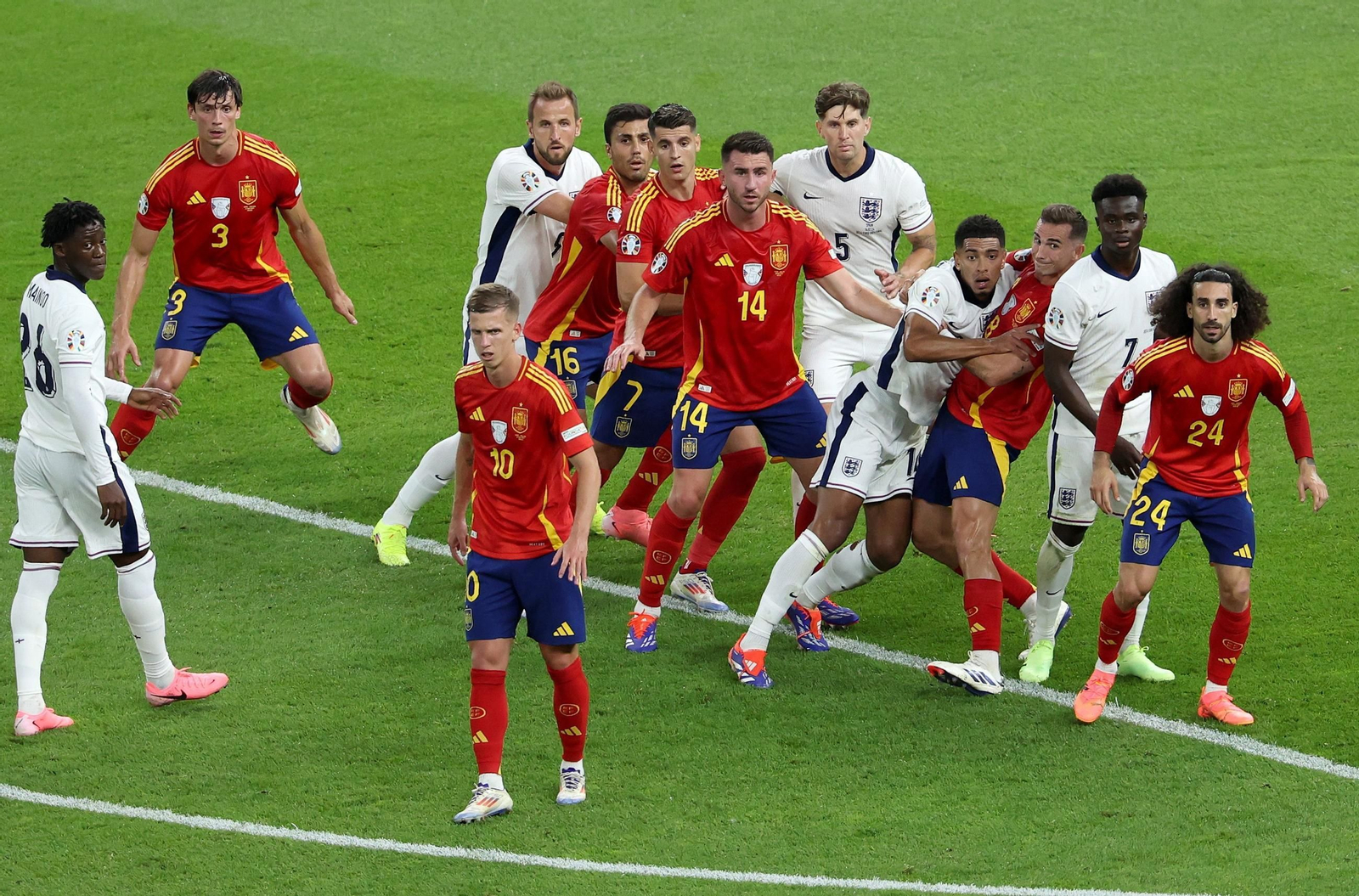 Las mejores fotos de la final España - Inglaterra