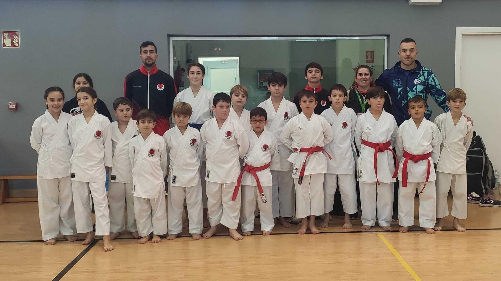 Los más pequeños del Club Dakentai y de la Escuela, en El Puerto.