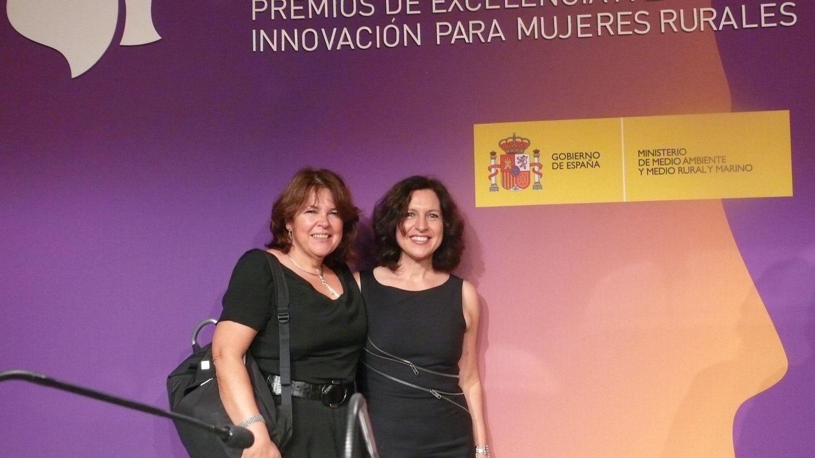 Con Roser Buscarons, otra de las almas mater de ‘Huerto Alegre’.