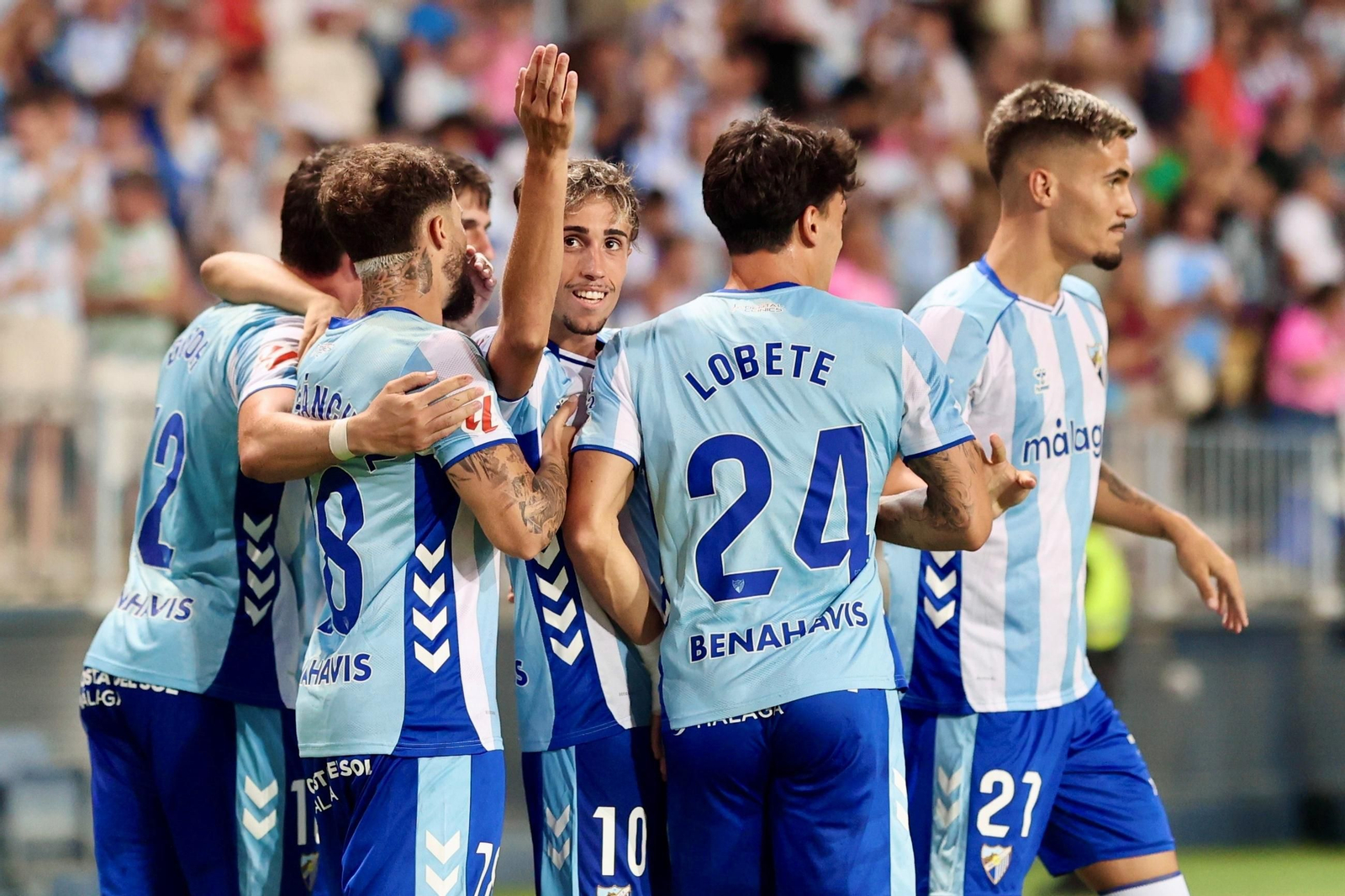 Las mejores fotos del Málaga-Betis