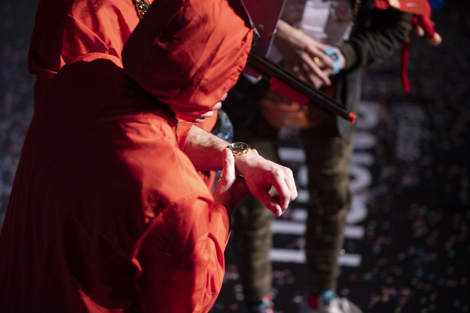 Imágenes de la actuación del cuarteto de Huelva "El plan Bellavista" en el Carnaval Colombino