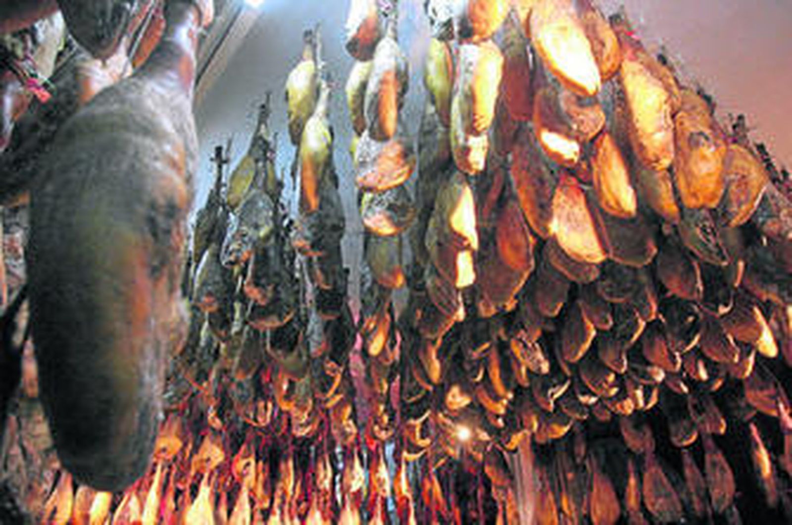 De comer, hasta los andares